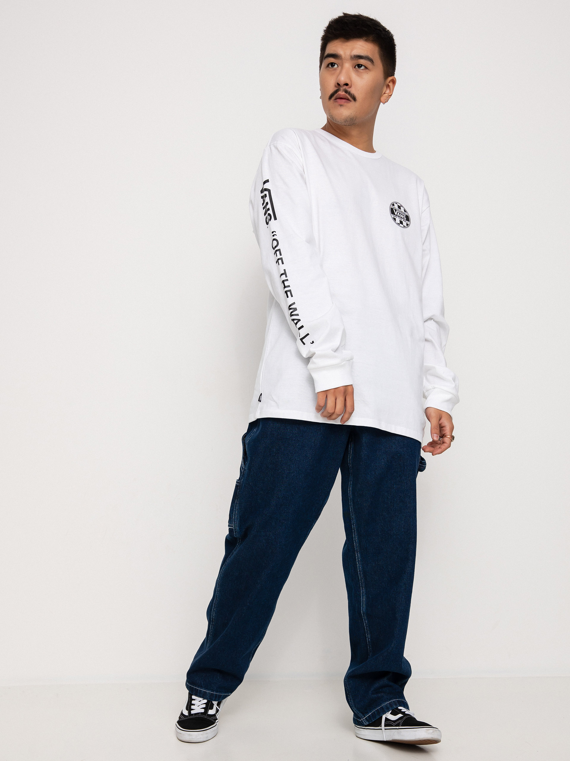 Longsleeve Vans Off The Wall Check Graphic (white)