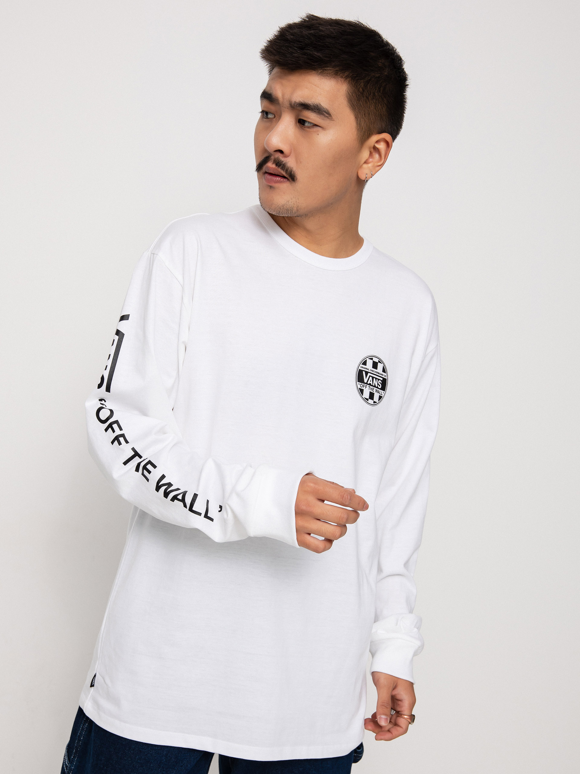 Longsleeve Vans Off The Wall Check Graphic (white)