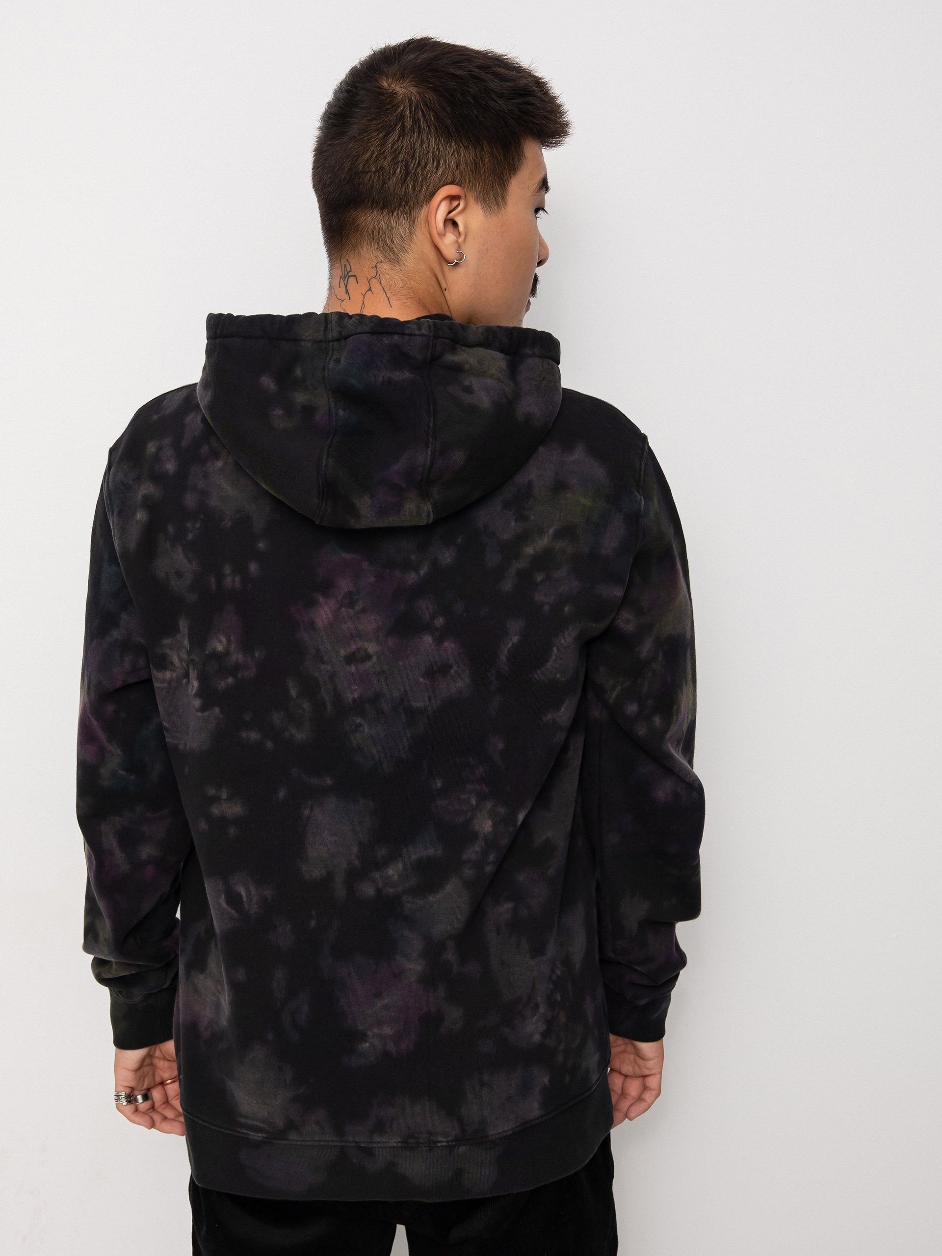 Bluza z kapturem Vans Butterfly Tie Dye HD (purple potion/deep teal)