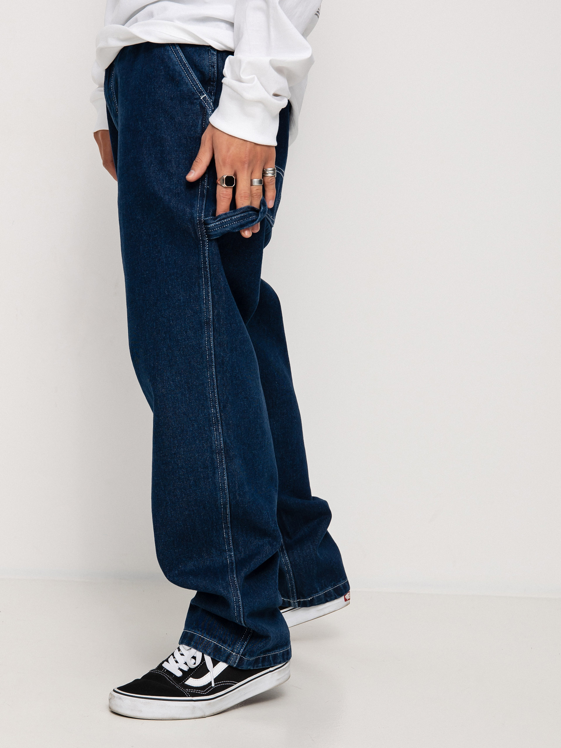 Spodnie Vans Drill Chore Louniwe Tapered Denim (midnight rinse)