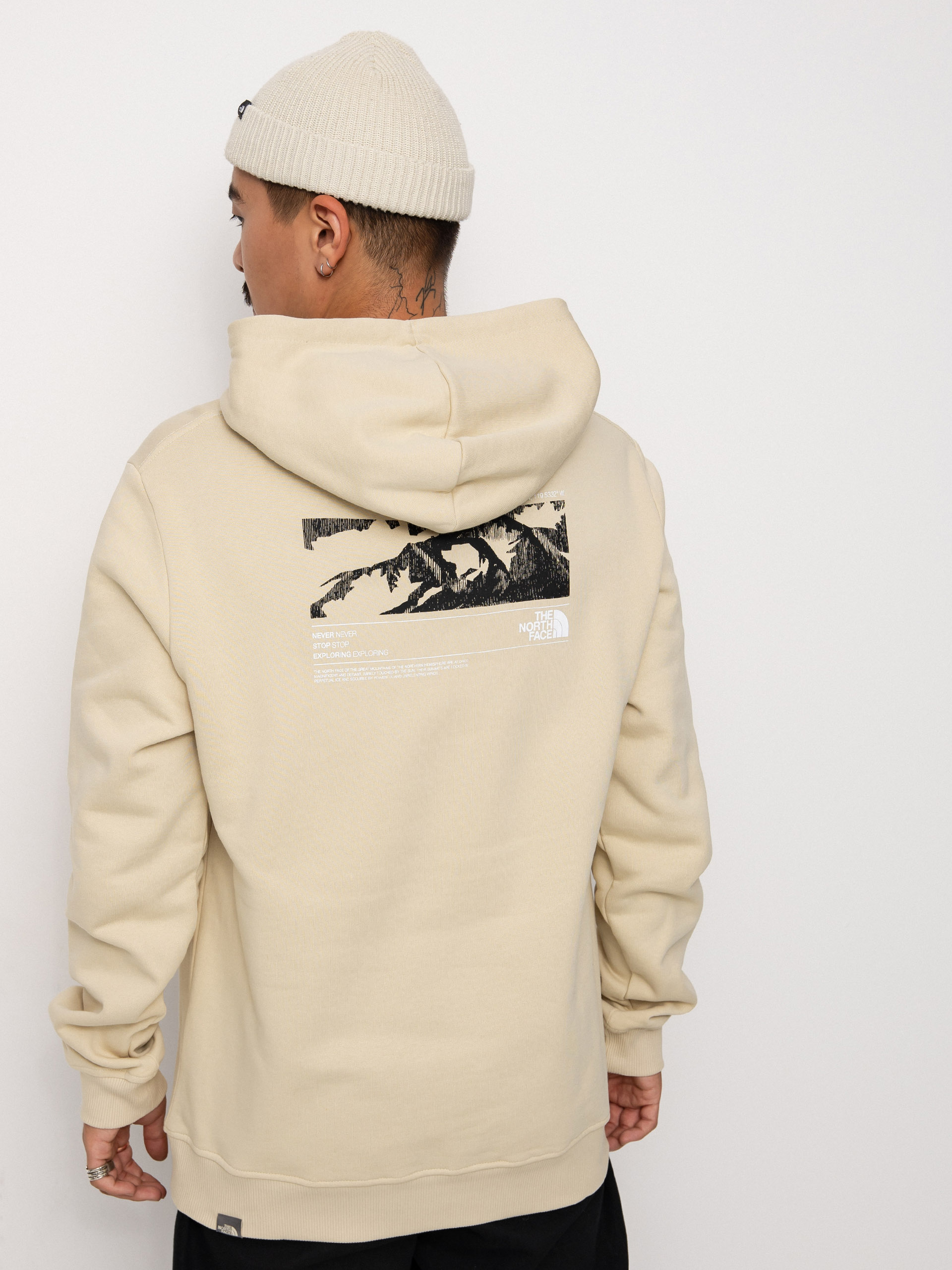 Bluza z kapturem The North Face Coordinates HD (gravel)