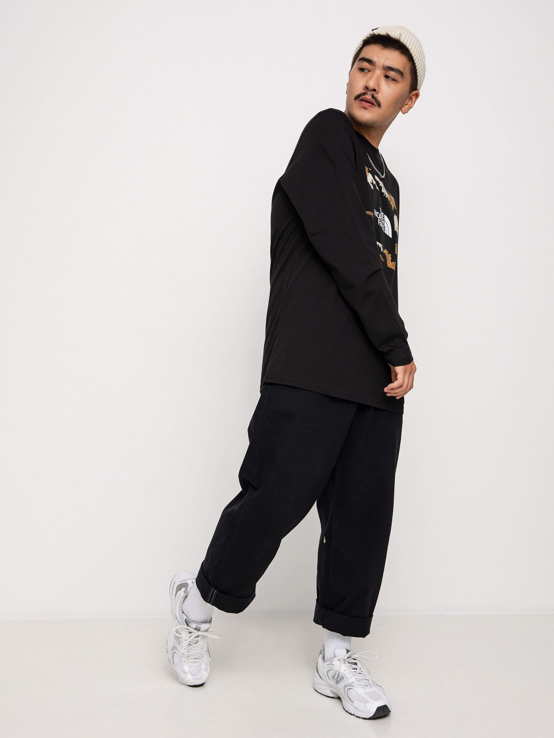 Longsleeve The North Face Coordinates (tnf black)