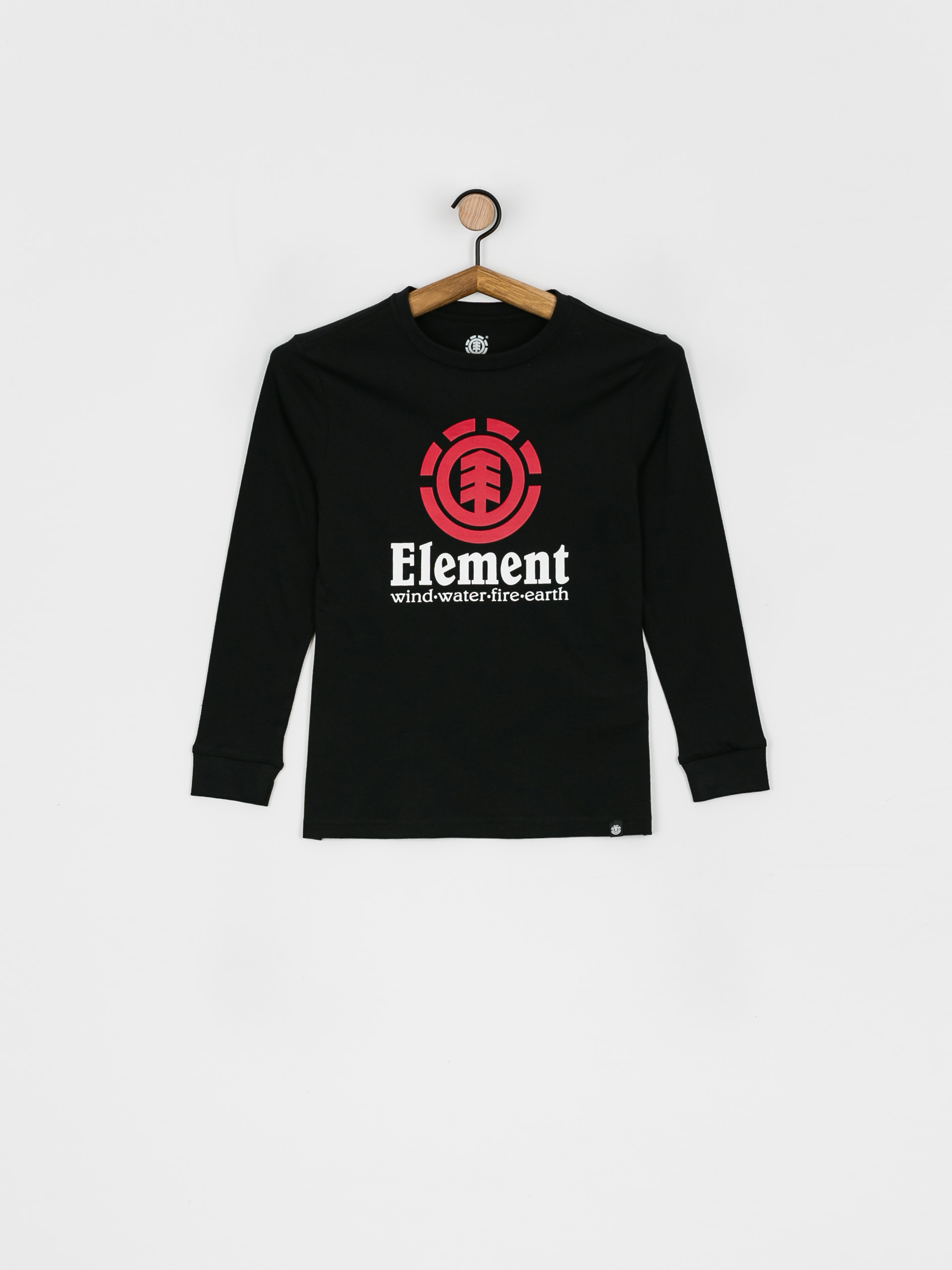 Longsleeve Element Vertical JR (flint black)