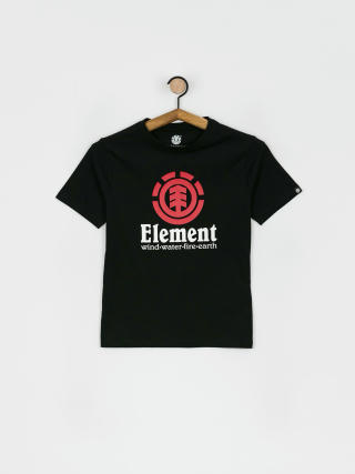 T-shirt Element Vertical JR (flint black)