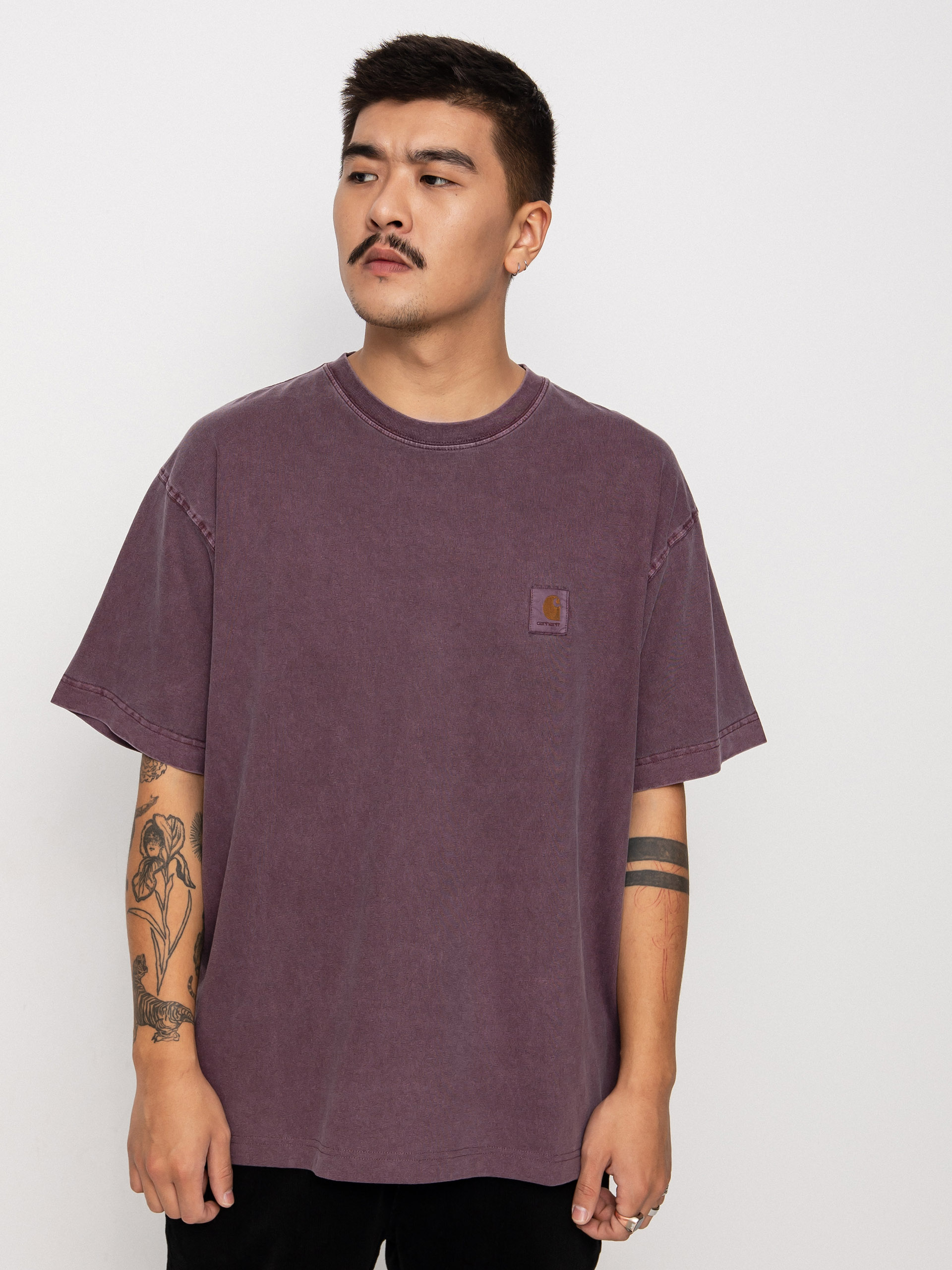 T-shirt Carhartt WIP Vista (dark plum)