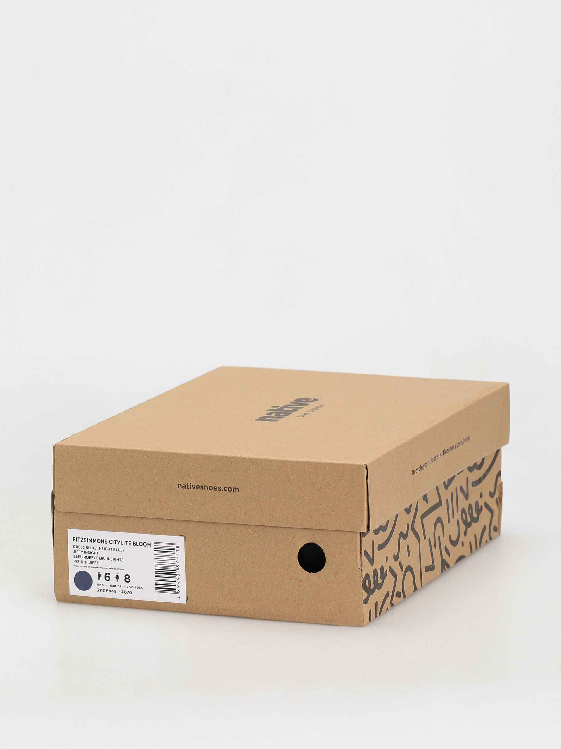 Buty zimowe Native Fitzsimmons Citylite (dress blue/insight blue/jiffy black insight blue laces)