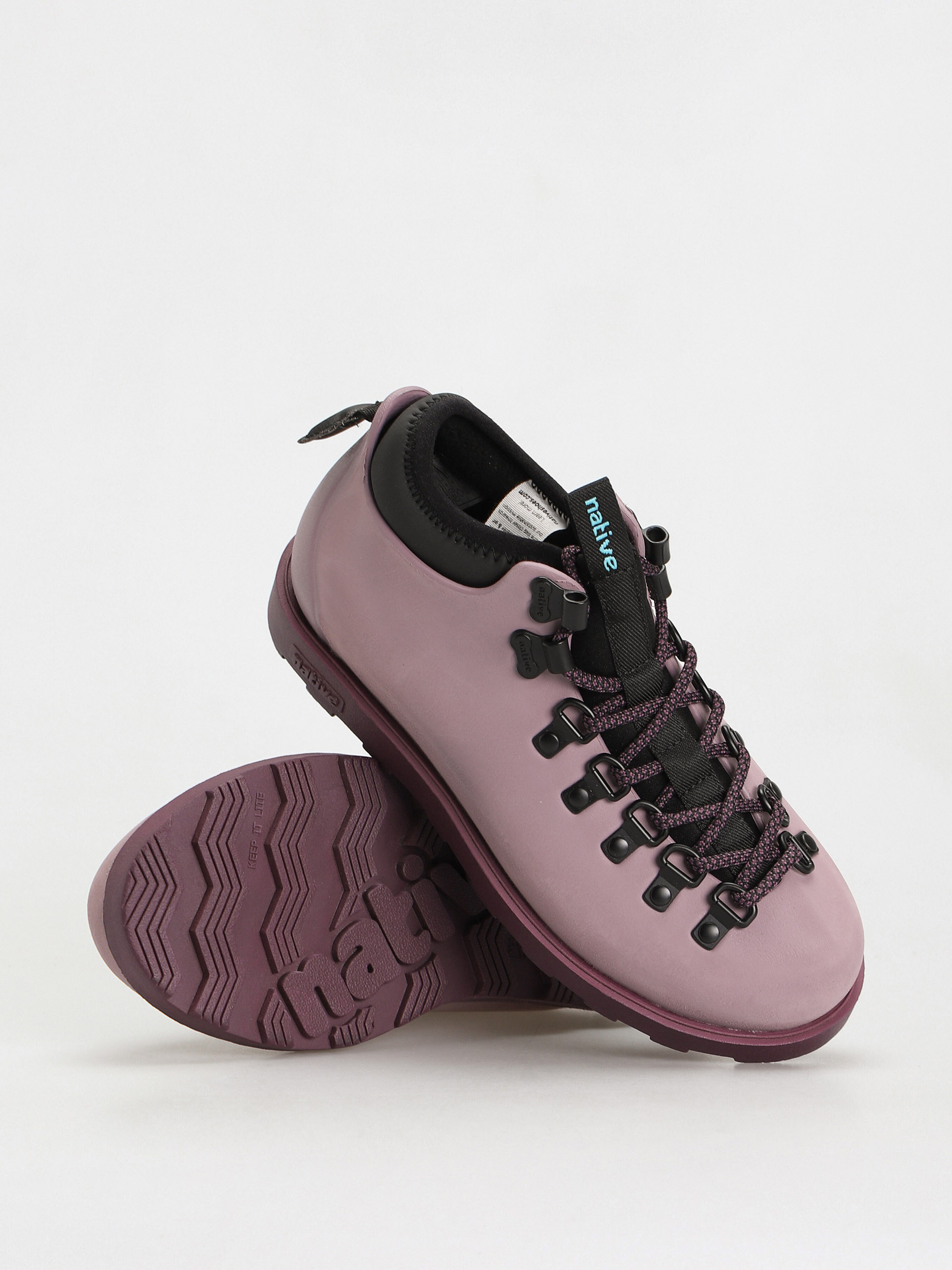 Buty zimowe Native Fitzsimmons Citylite (wildflower purple/vino purple/jiffy black/vino purple laces)