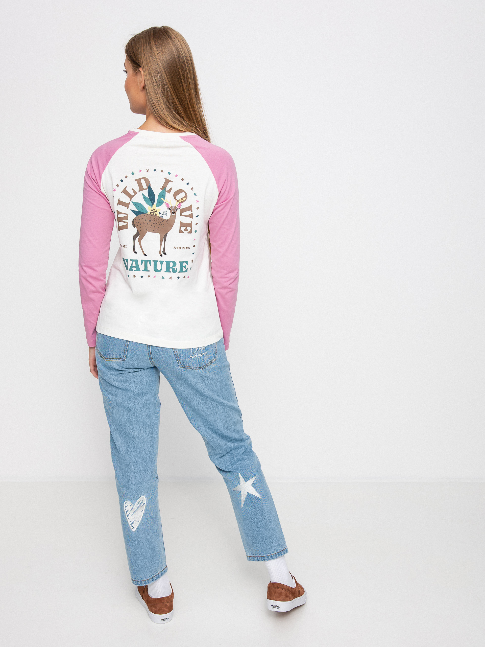 Longsleeve Femi Stories Boyfriend Wmn (ecr)