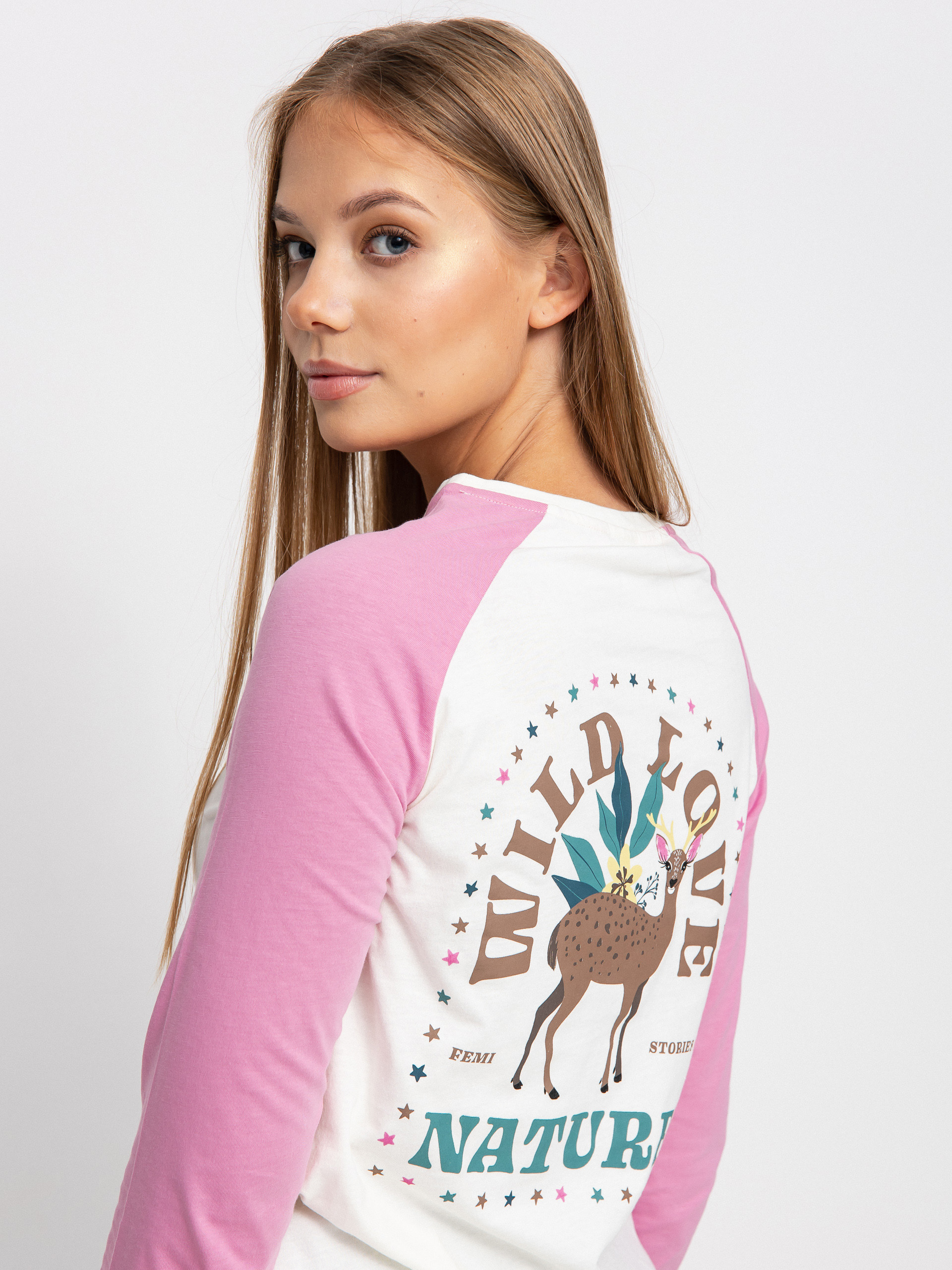 Longsleeve Femi Stories Boyfriend Wmn (ecr)
