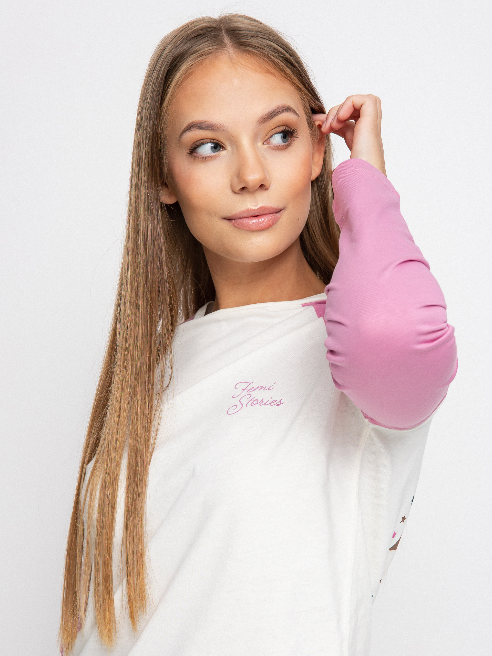 Longsleeve Femi Stories Boyfriend Wmn (ecr)