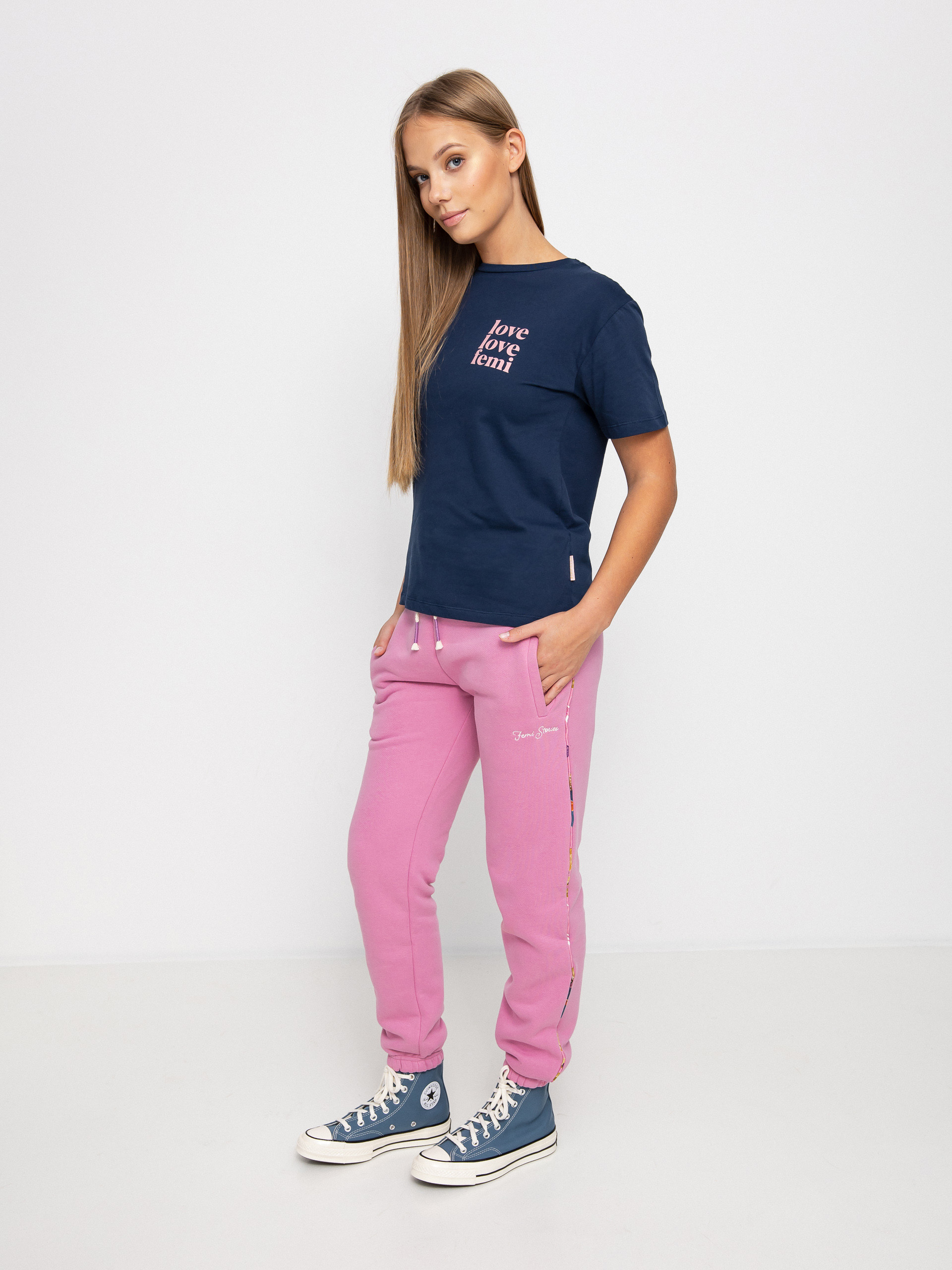 T-shirt Femi Stories Manuel Wmn (nvy)
