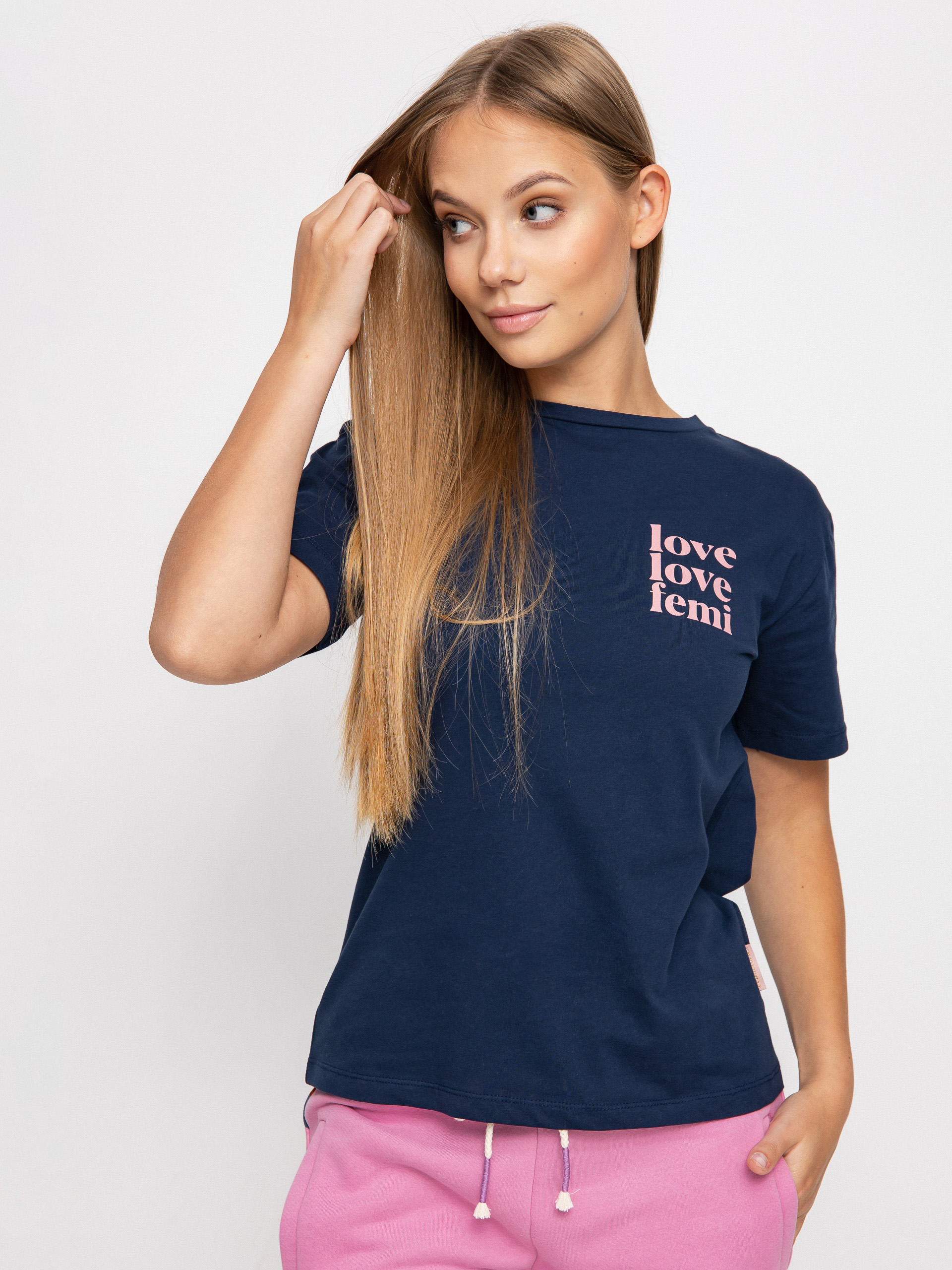 T-shirt Femi Stories Manuel Wmn (nvy)