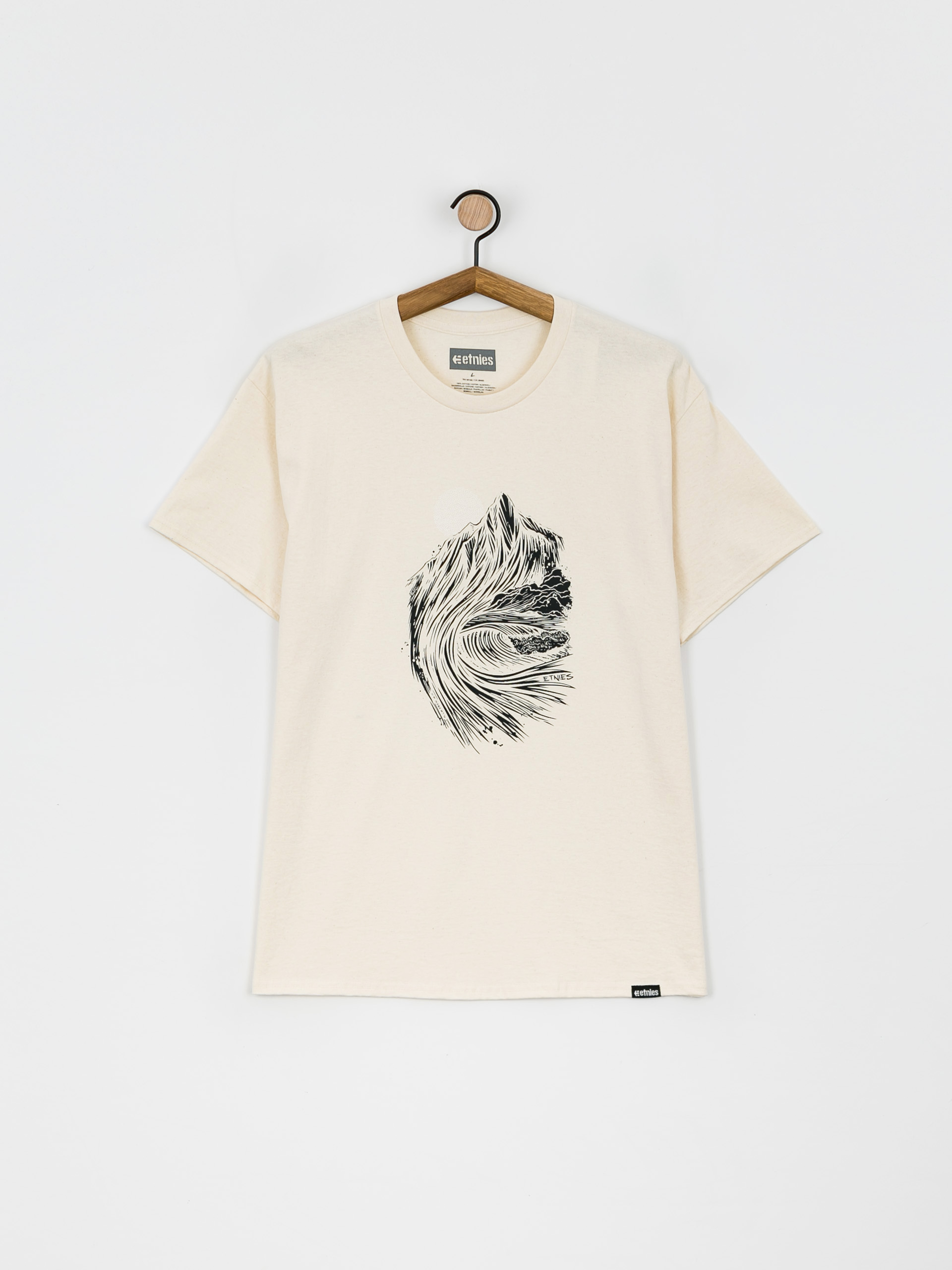 T-shirt Etnies Rp Mtn Wave (natural)