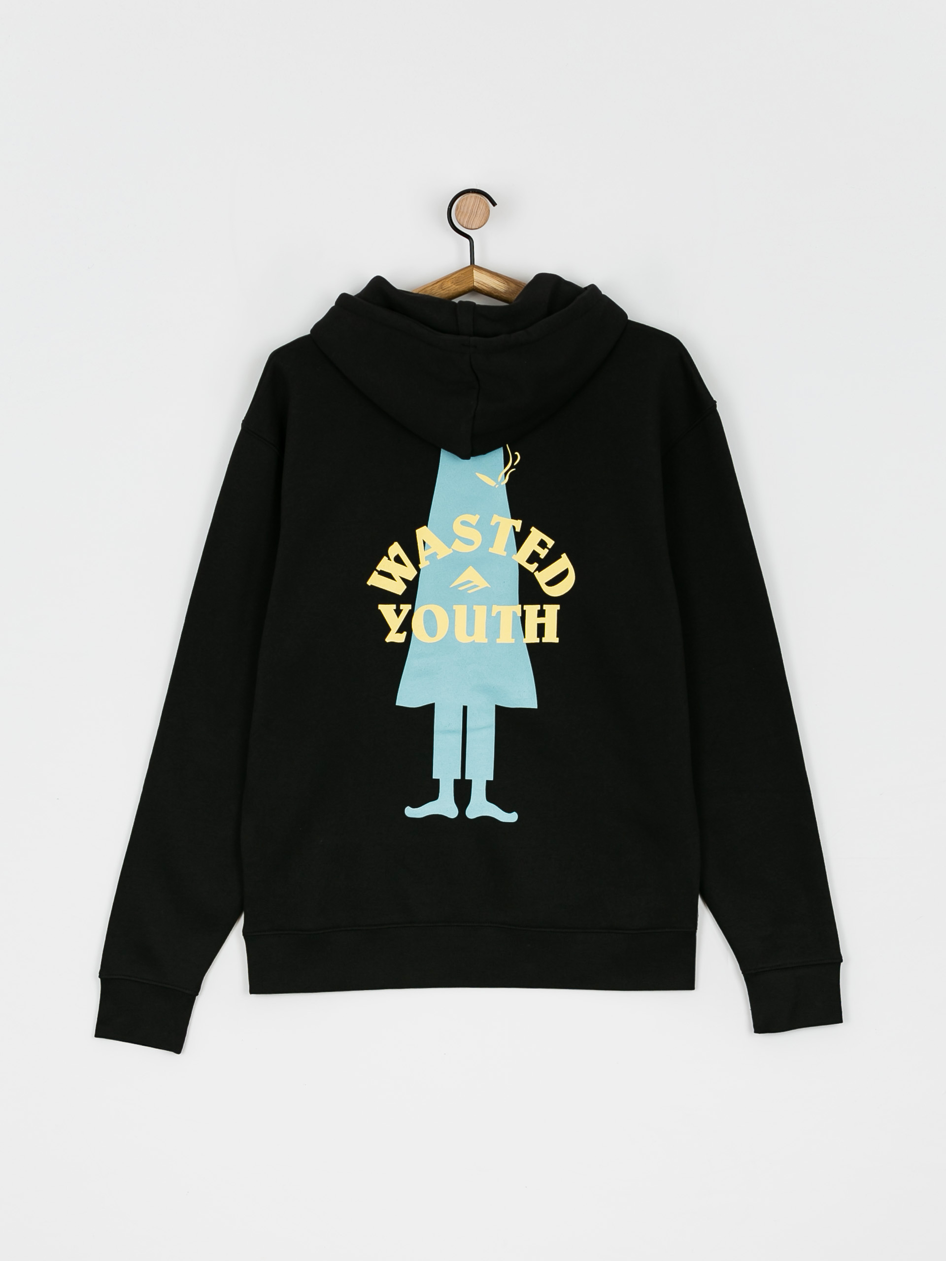 Bluza z kapturem Emerica Wasted HD (black)