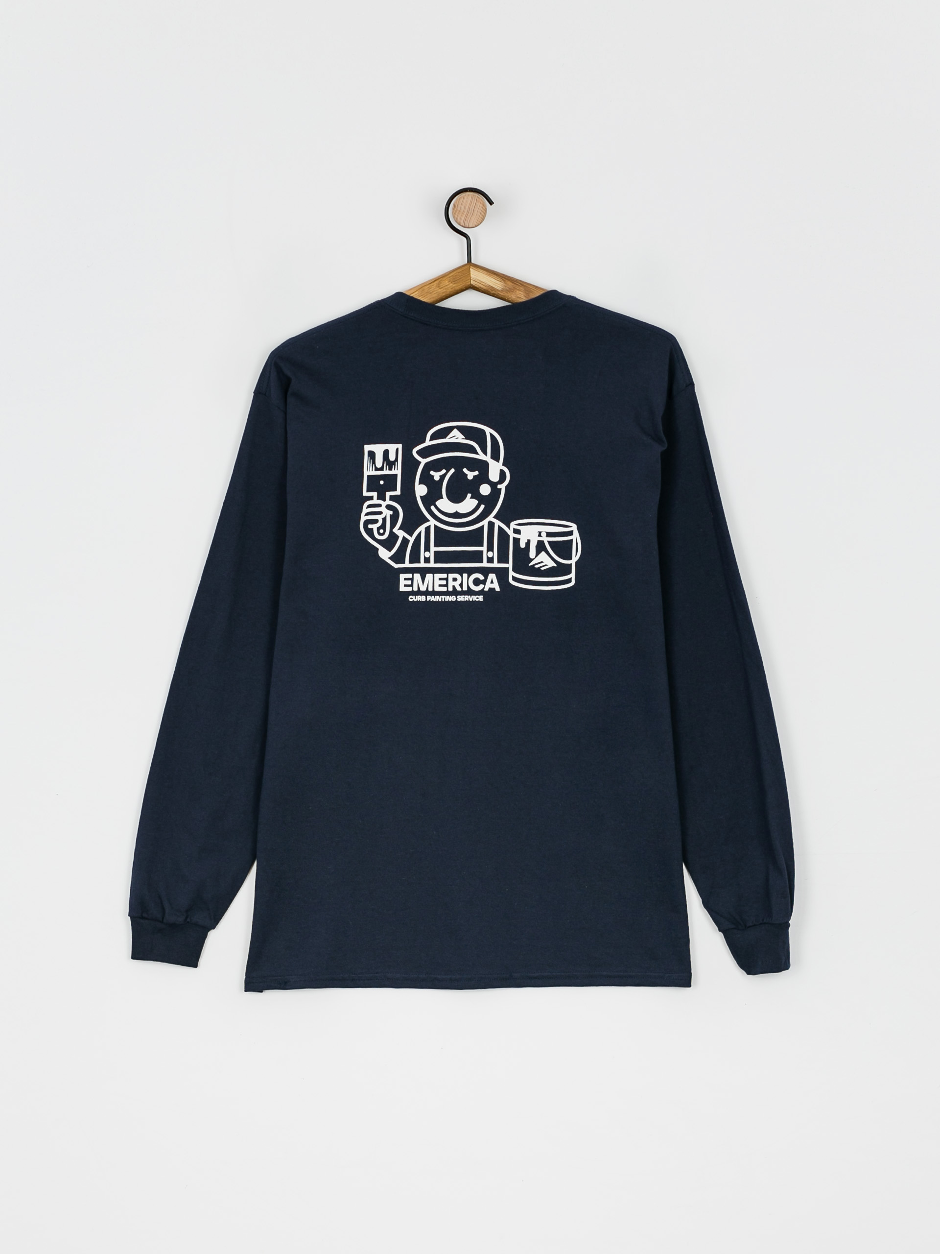 Longsleeve Emerica Curb Paint (navy)