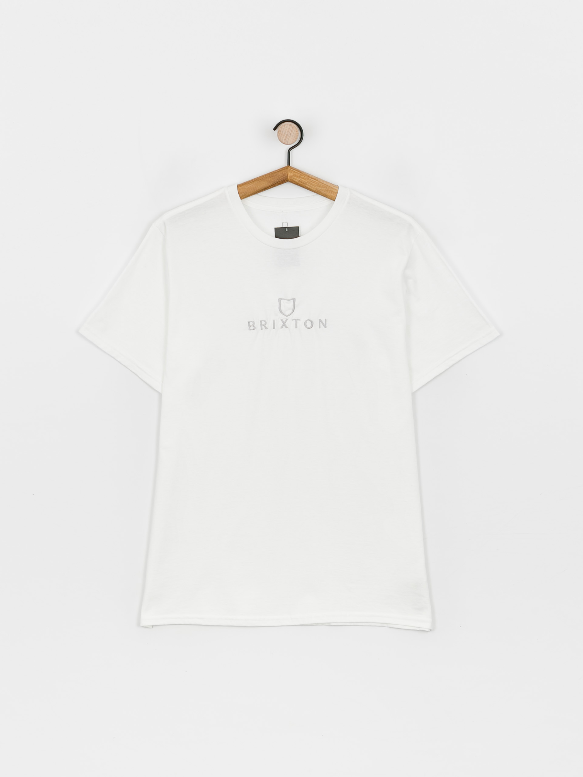 T-shirt Brixton Alpha Thread (white/white)