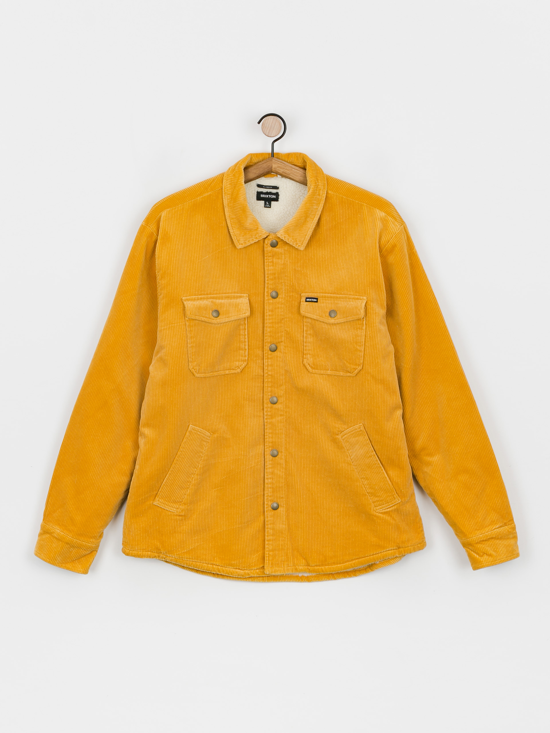 Kurtka Brixton Durham Sherpa Lined (bright gold)