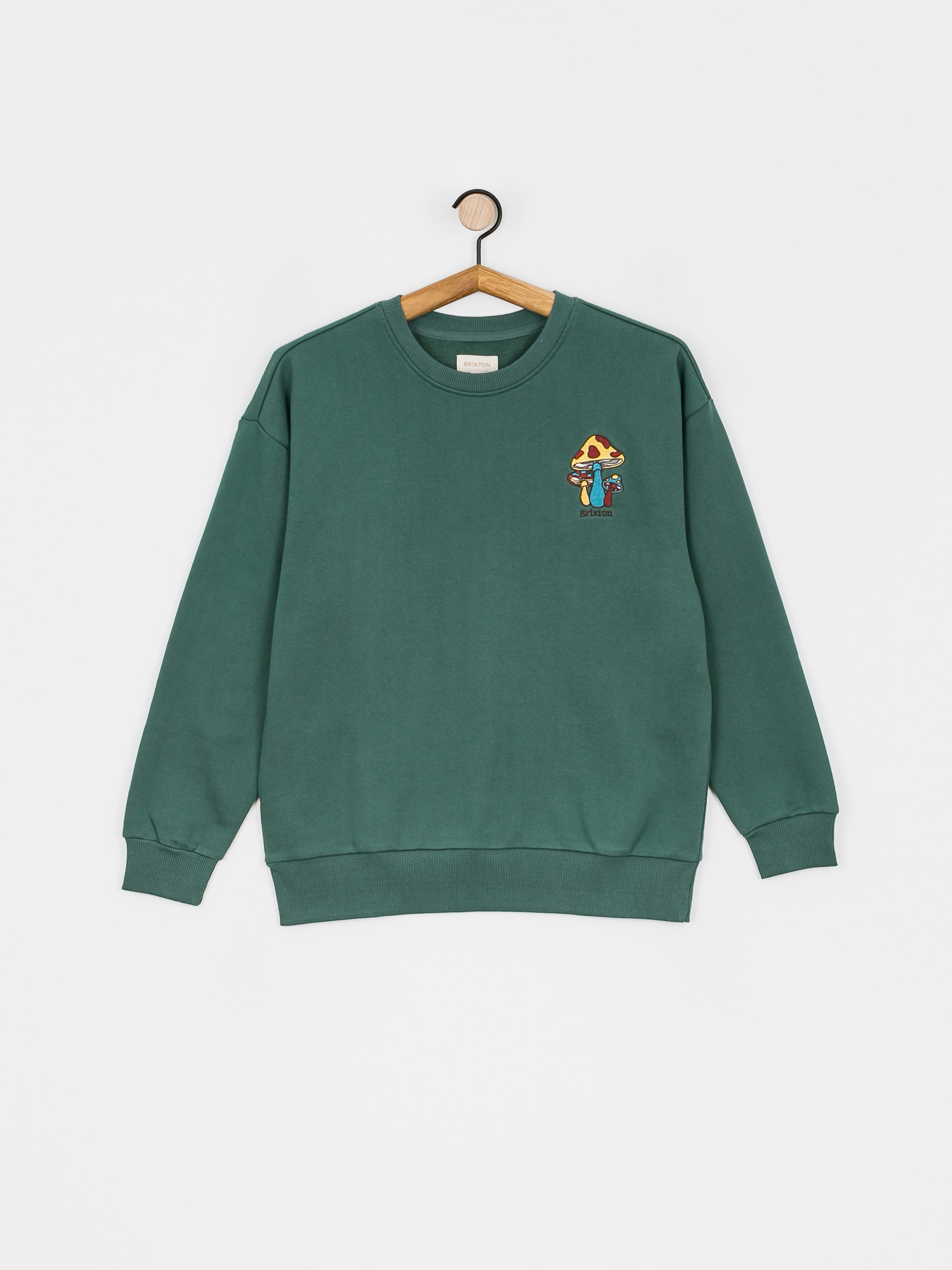 Bluza Brixton Only Good Vibes Wmn (emerald)