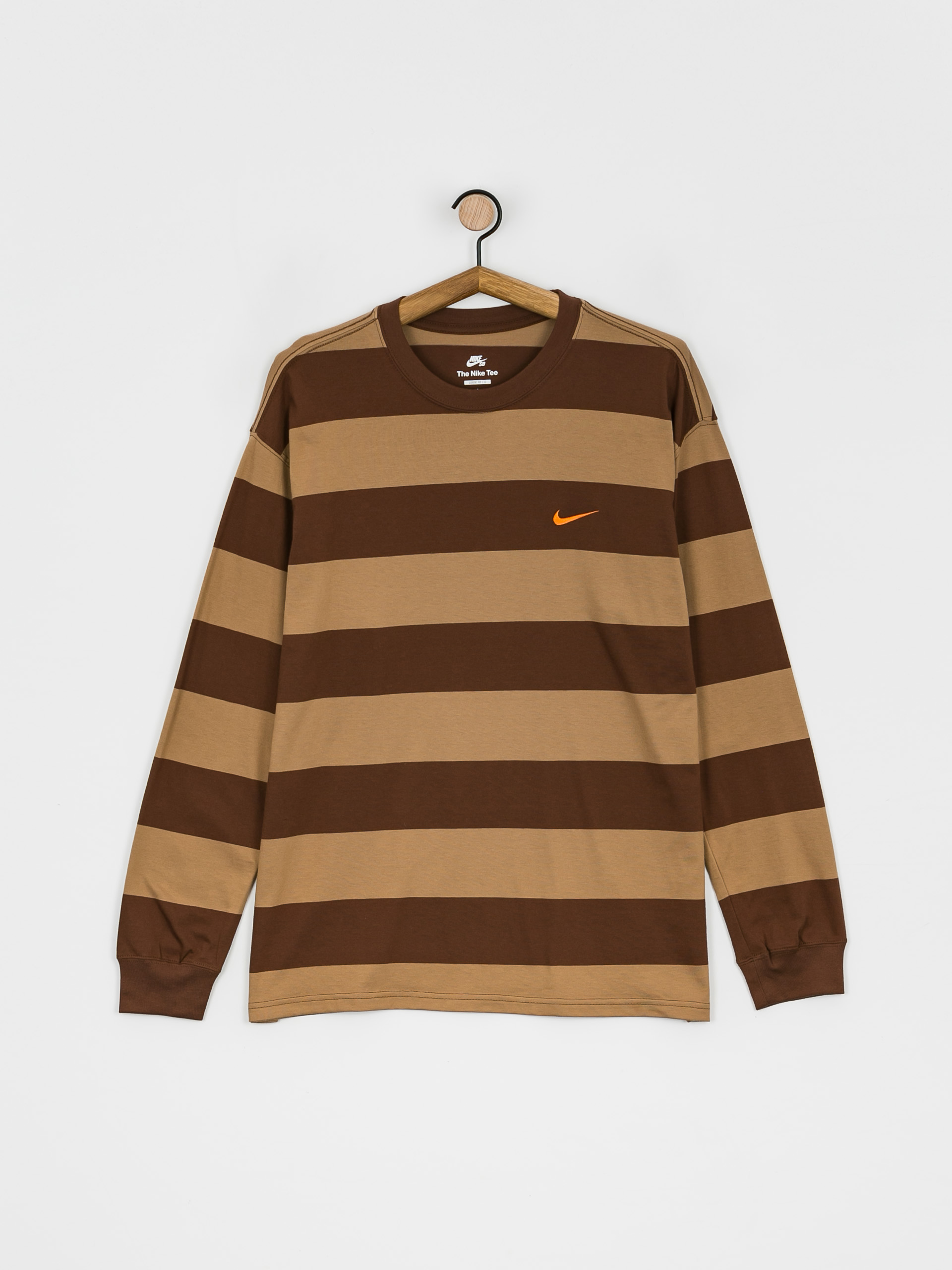 Longsleeve Nike SB Stripe (cacao  wow/dk driftwood)