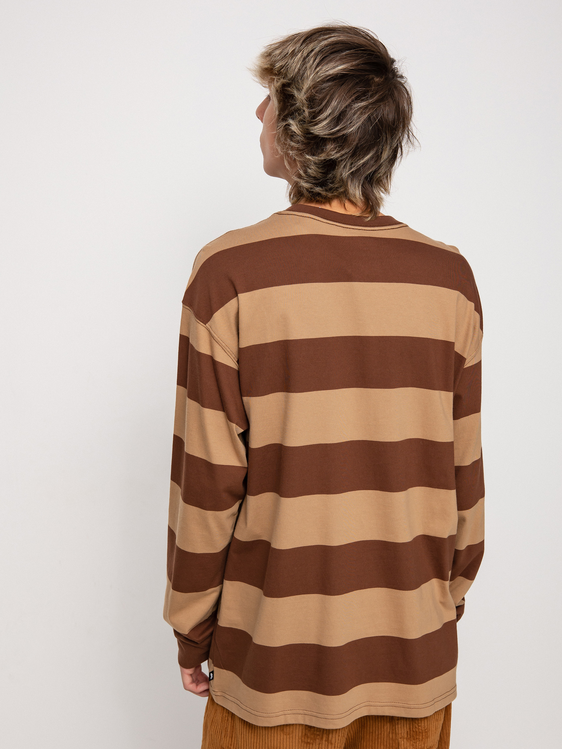 Longsleeve Nike SB Stripe (cacao  wow/dk driftwood)