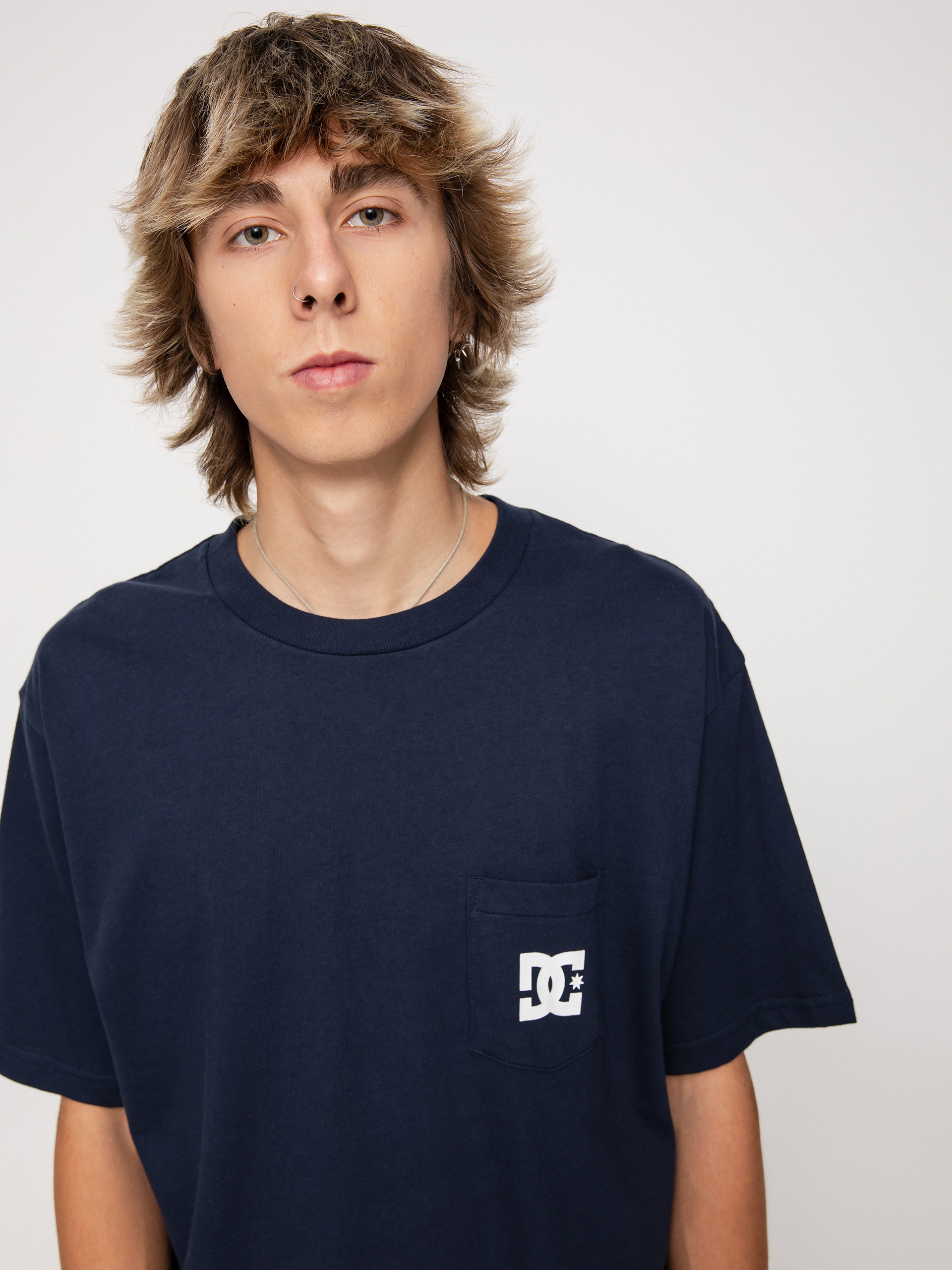 T-shirt DC Star Pocket (navy blazer)