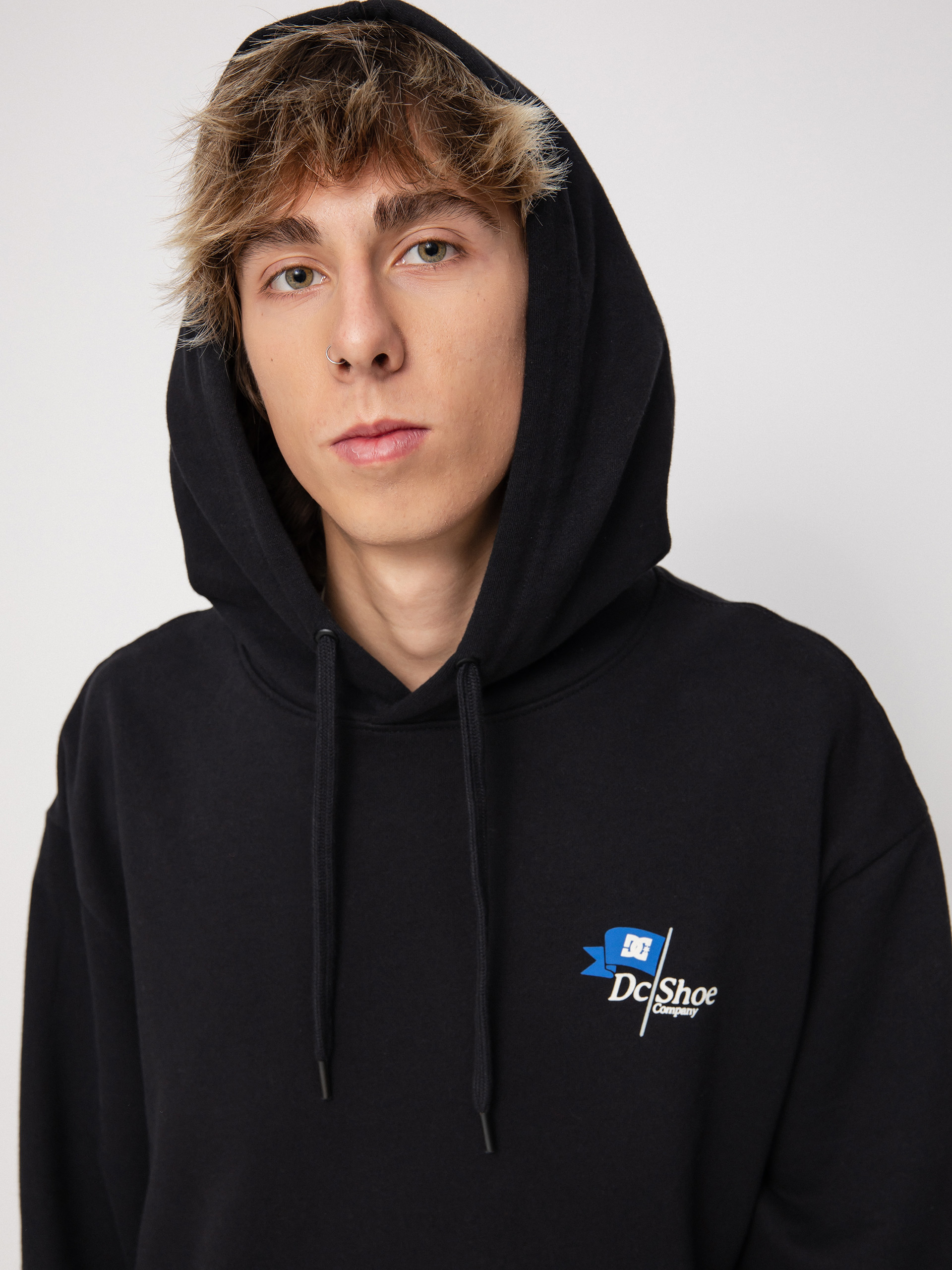 Bluza z kapturem DC Flagged HD (black)
