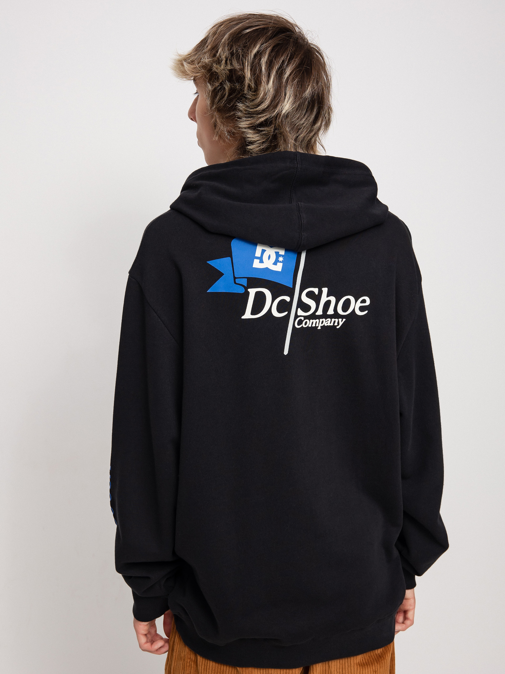 Bluza z kapturem DC Flagged HD (black)