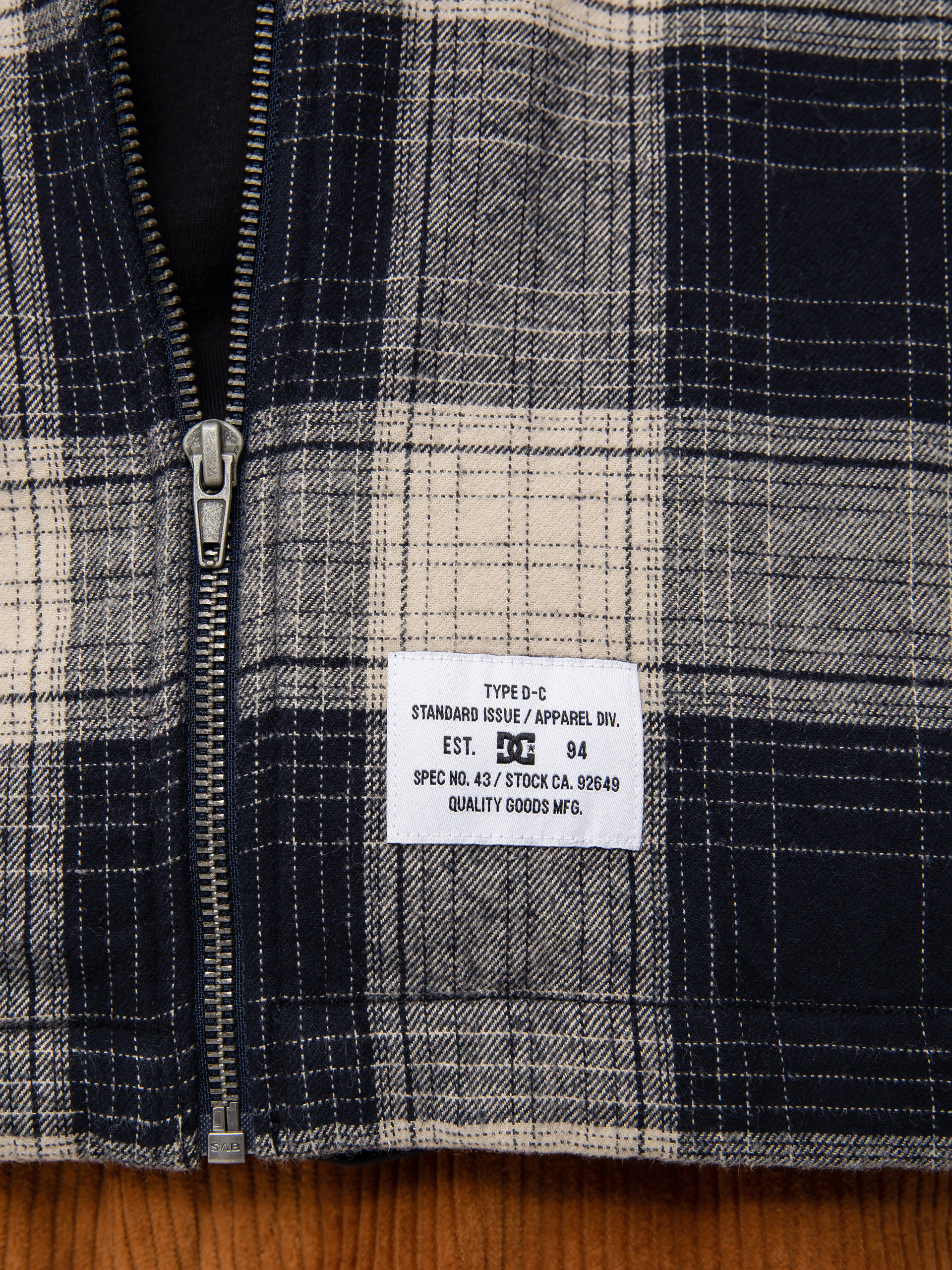 Koszula DC The Trapper (navy blzr/ pelcan pl)