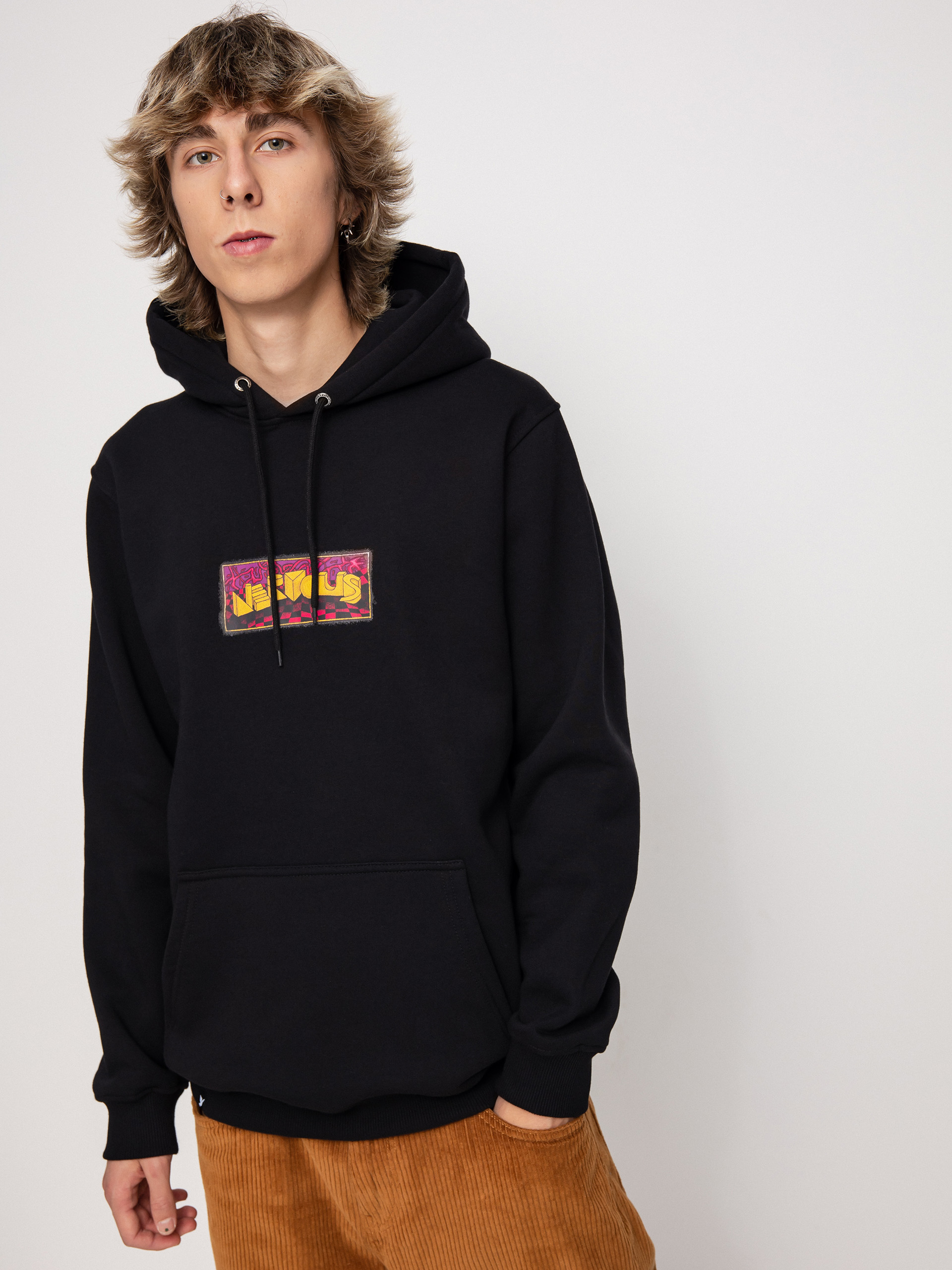 Bluza Nervous Damn Game HD (black)