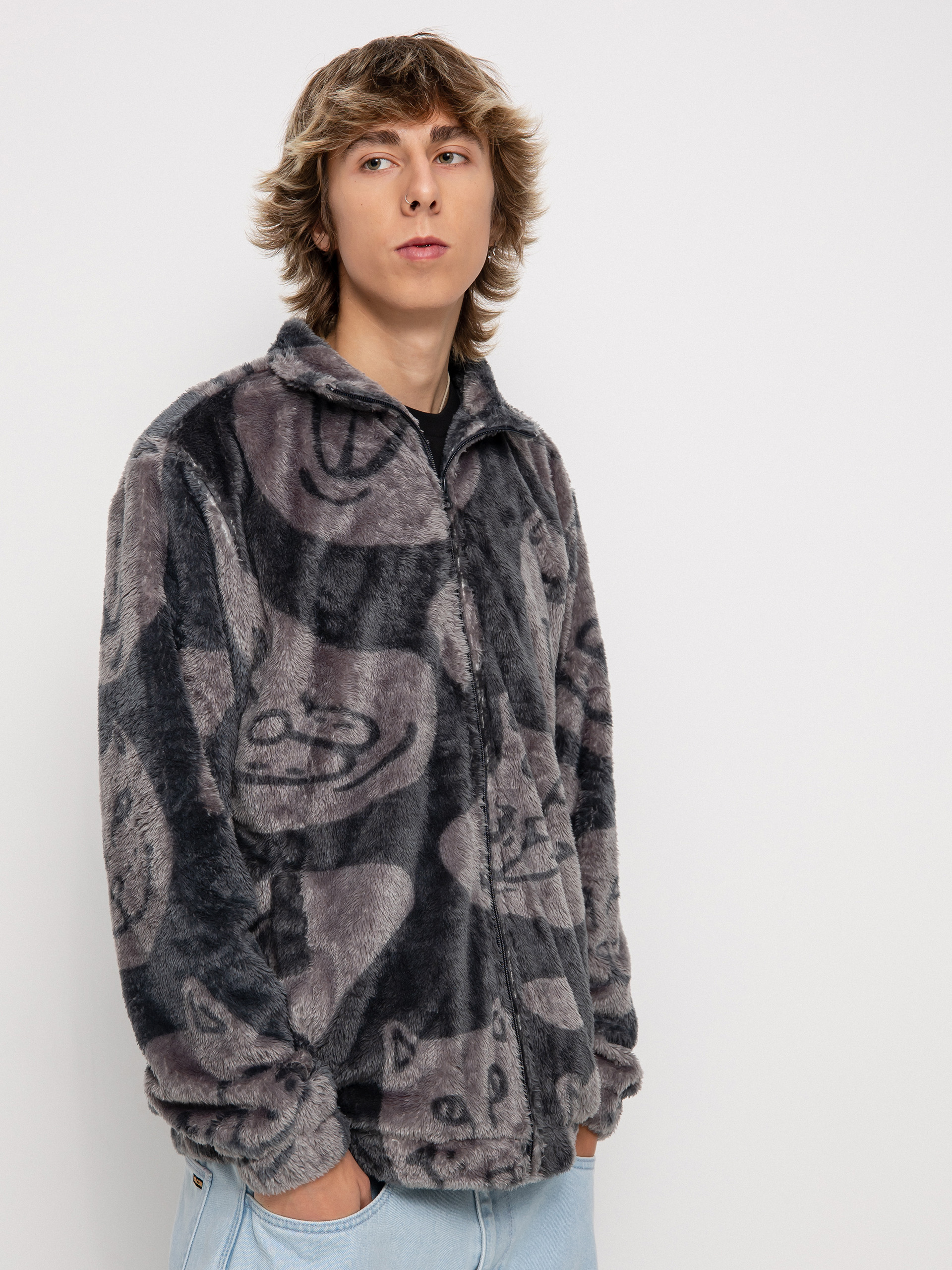 Kurtka RipNDip Many Faces Sherpa (charcoal)