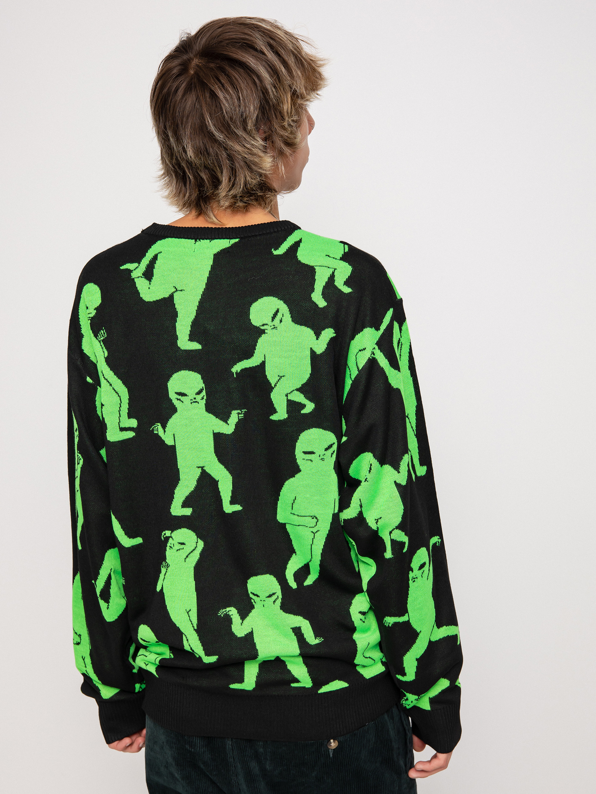 Sweter RipNDip Alien Dance Party (black)