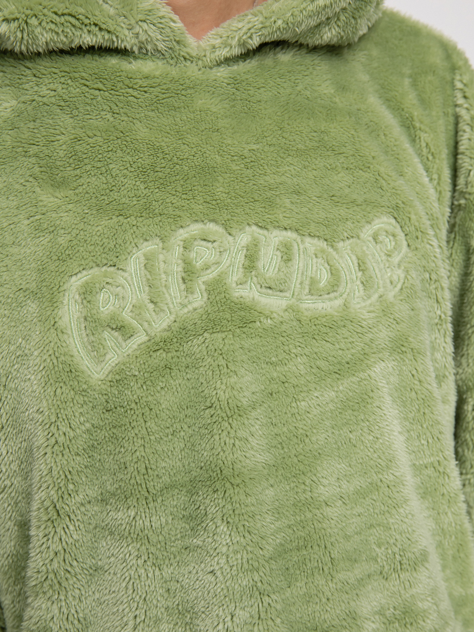 Bluza z kapturem RipNDip Waves Sherpa HD (pistachio)