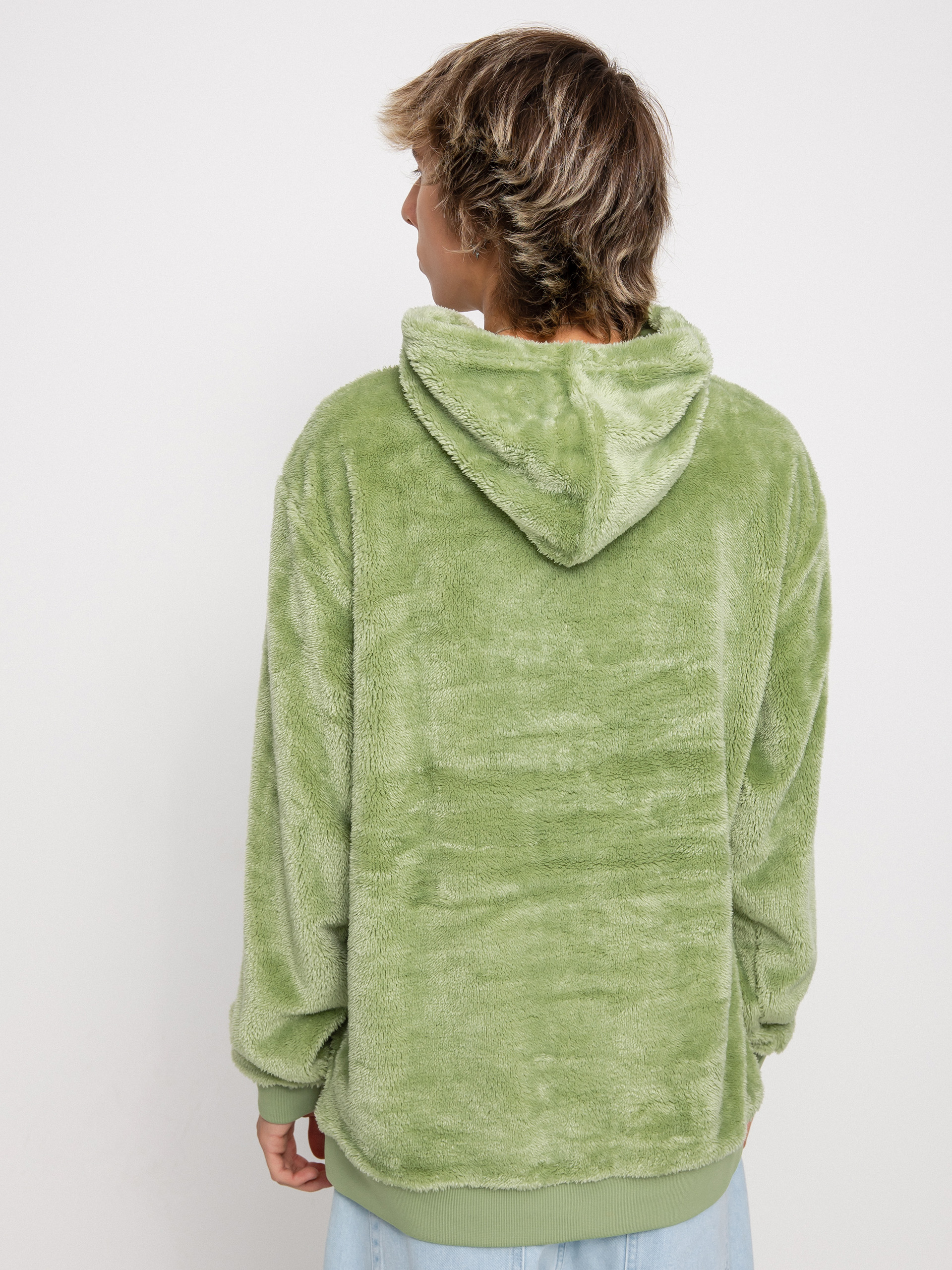 Bluza z kapturem RipNDip Waves Sherpa HD (pistachio)