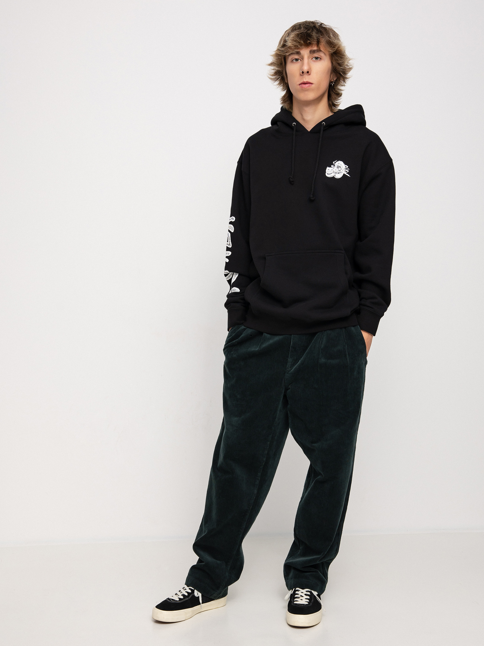 Bluza z kapturem RipNDip Dark Twisted HD (black)