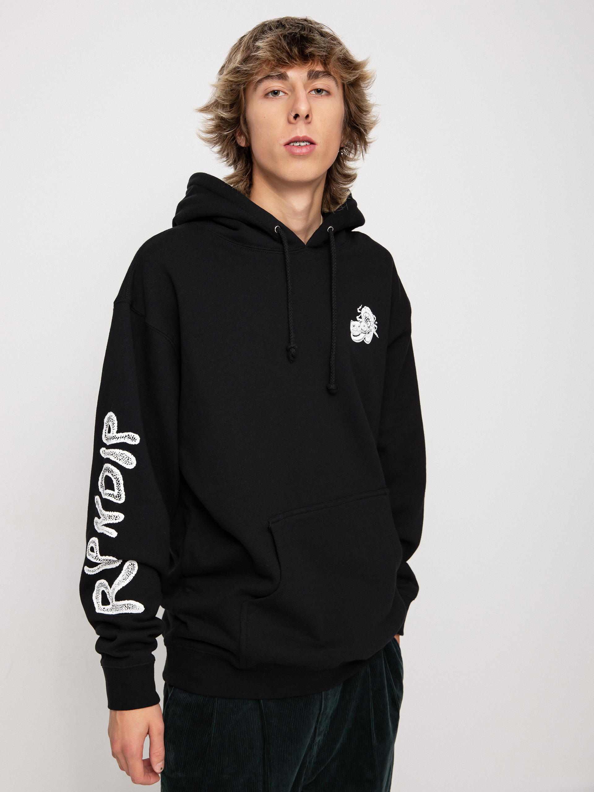 Bluza z kapturem RipNDip Dark Twisted HD (black)
