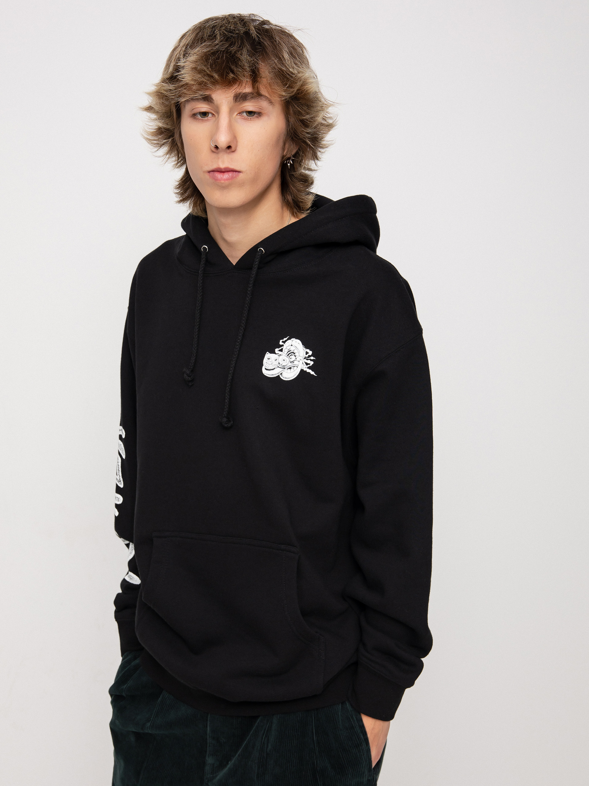 Bluza z kapturem RipNDip Dark Twisted HD (black)