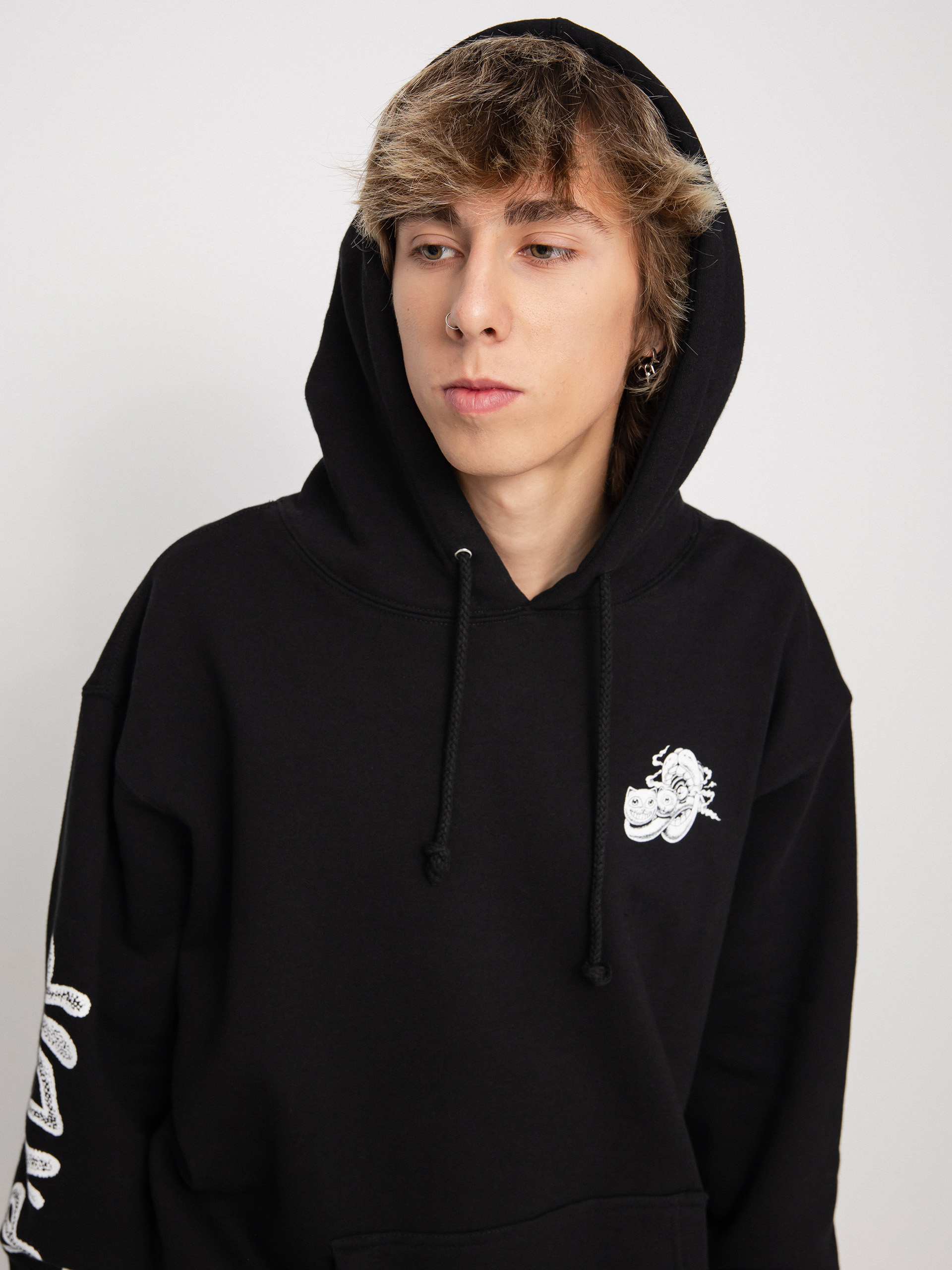 Bluza z kapturem RipNDip Dark Twisted HD (black)
