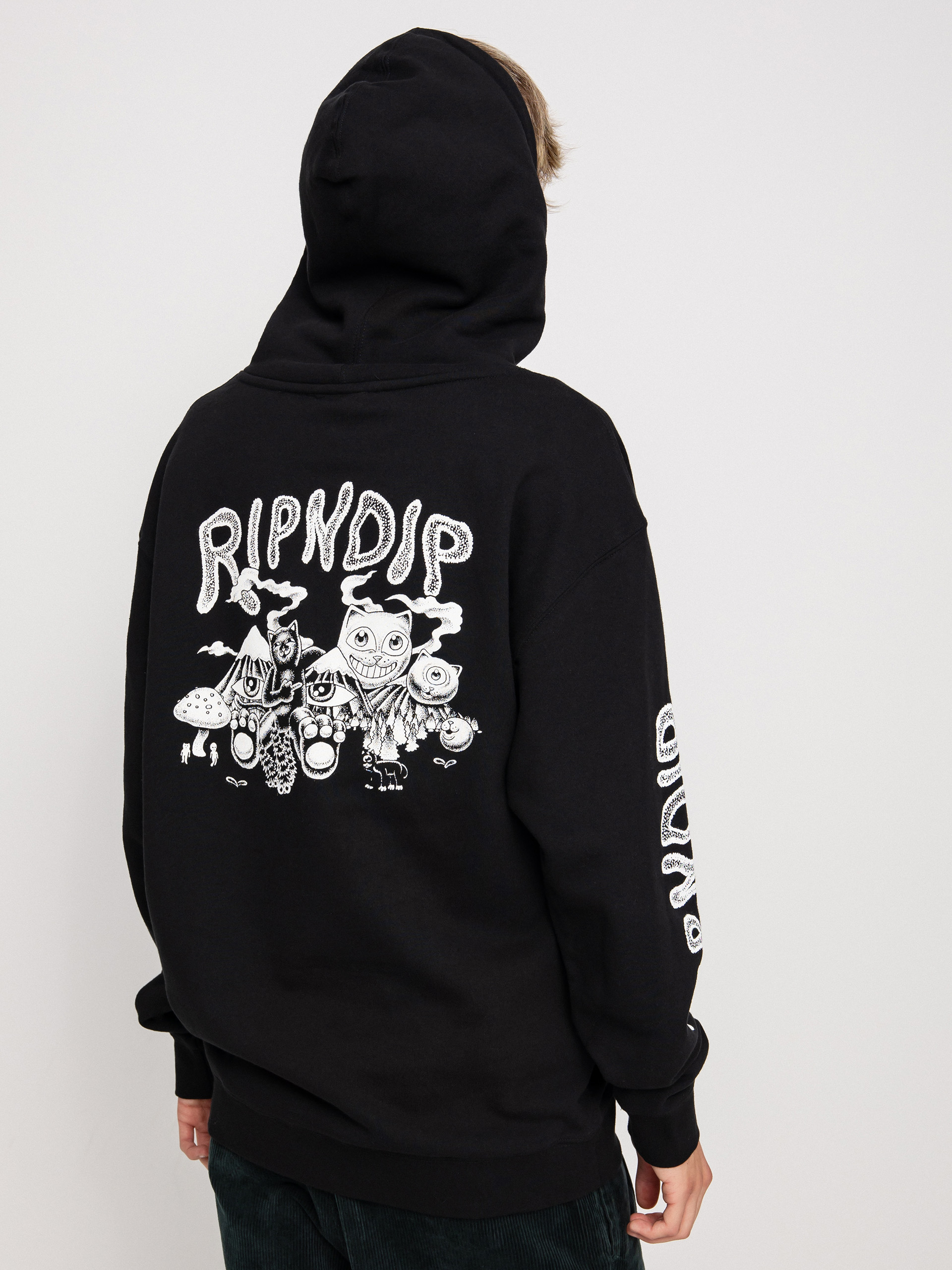 Bluza z kapturem RipNDip Dark Twisted HD (black)