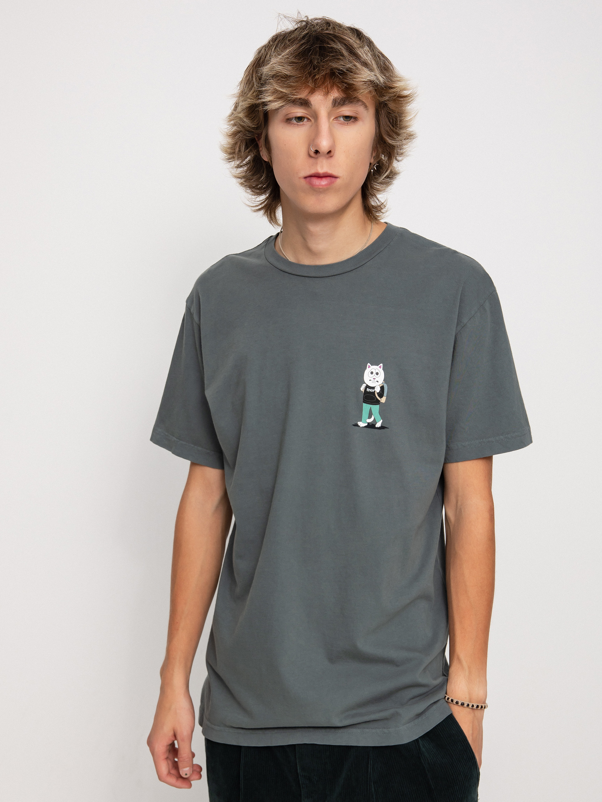T-shirt RipNDip Scary Hours (charcoal)