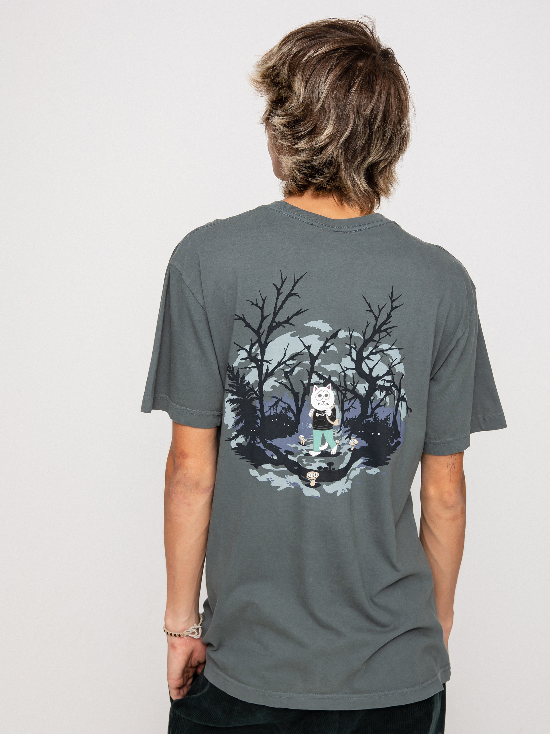 T-shirt RipNDip Scary Hours (charcoal)