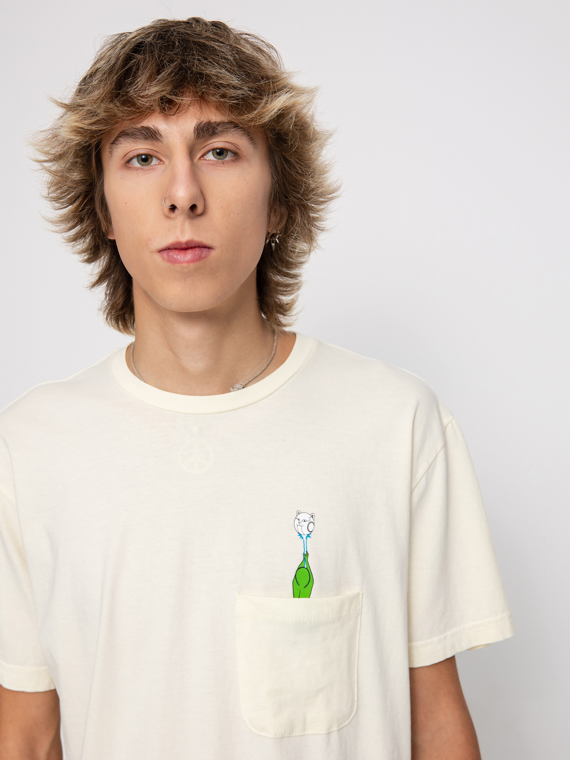 T-shirt RipNDip Stripndip Pocket (natural)