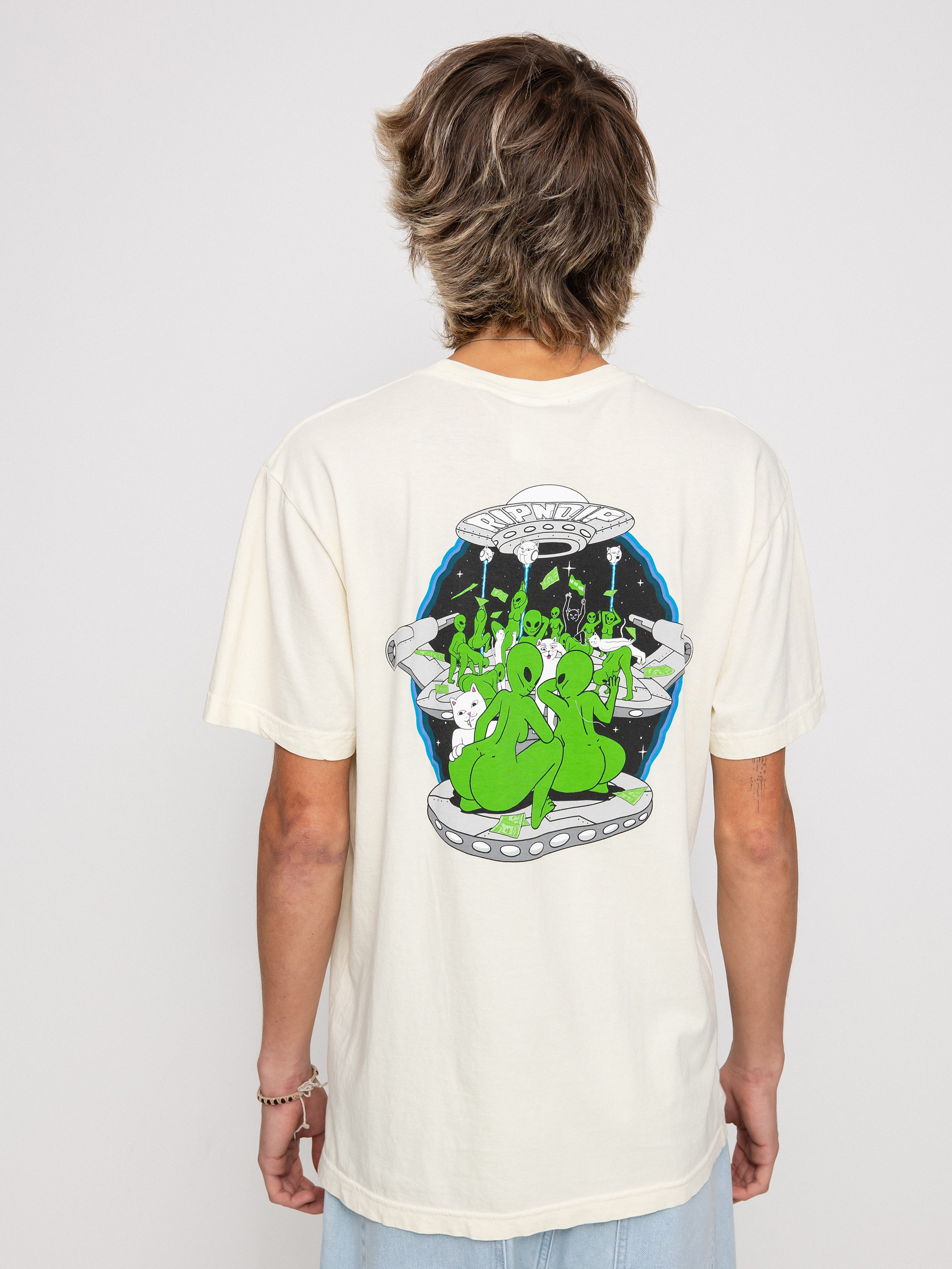 T-shirt RipNDip Stripndip Pocket (natural)