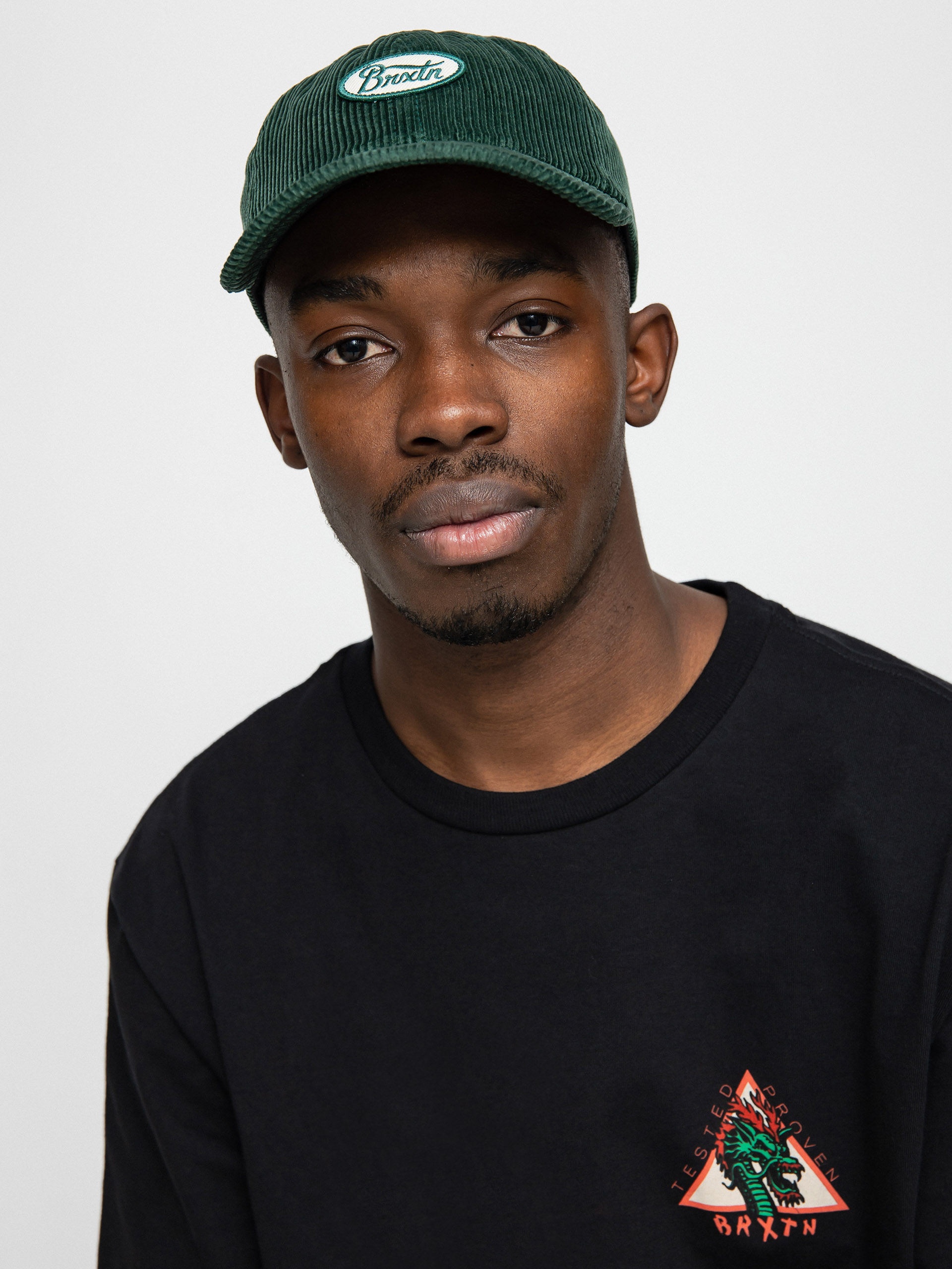 Czapka z daszkiem Brixton Parsons Lp (emerald)
