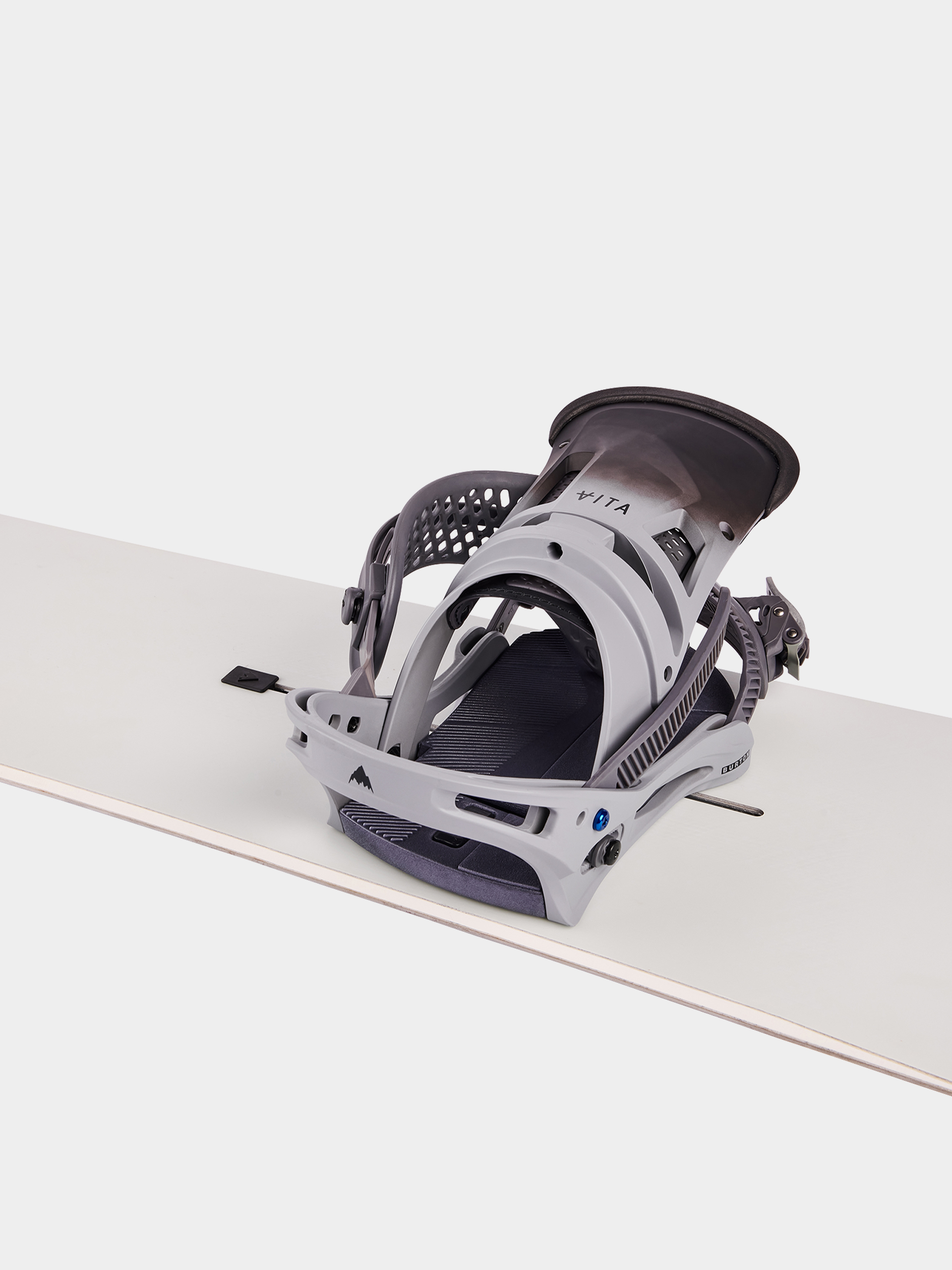 Męskie Wiązania snowboardowe Burton Malavita Reflex (gray fade)