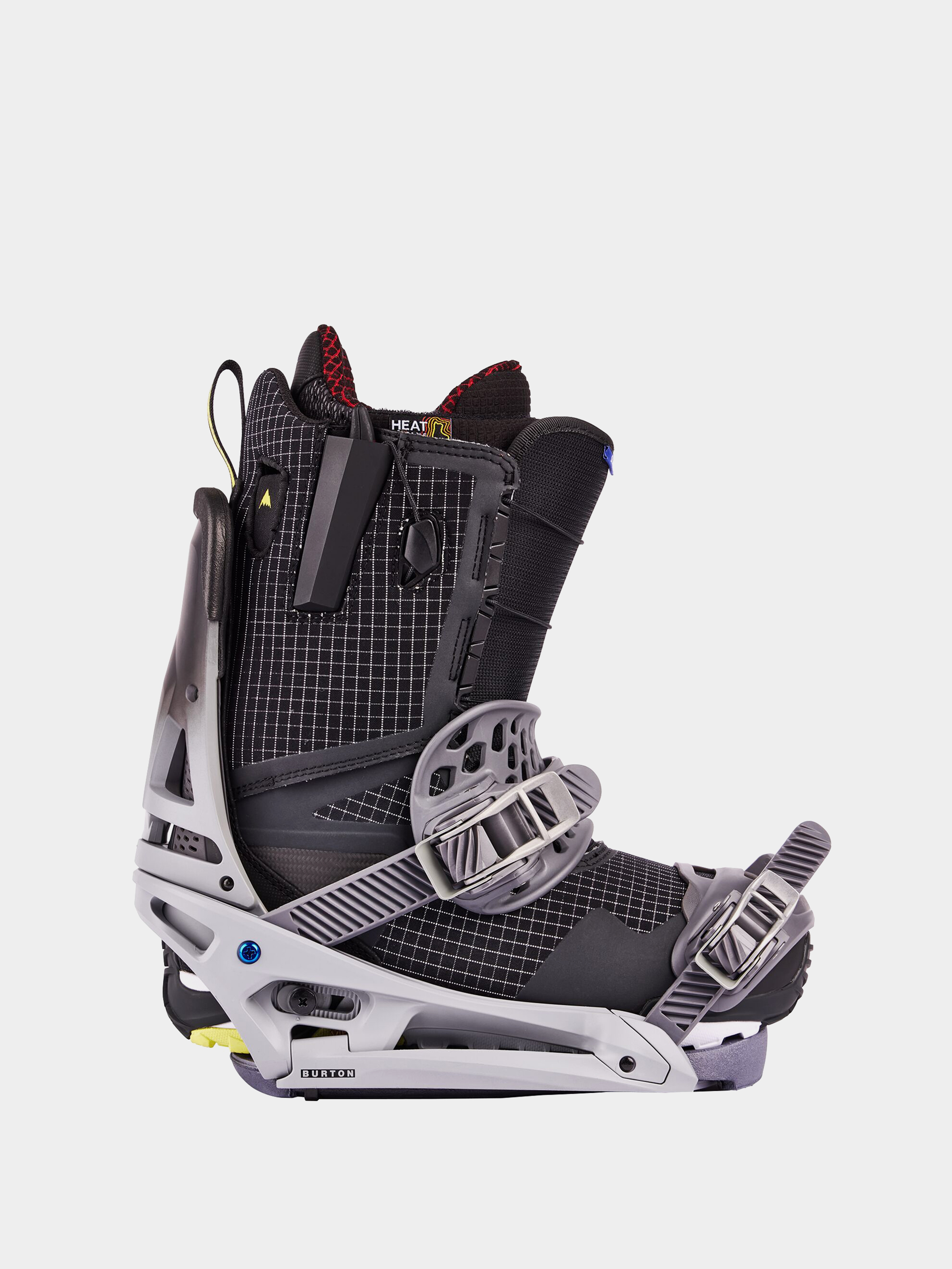 Męskie Wiązania snowboardowe Burton Malavita Est (gray fade)