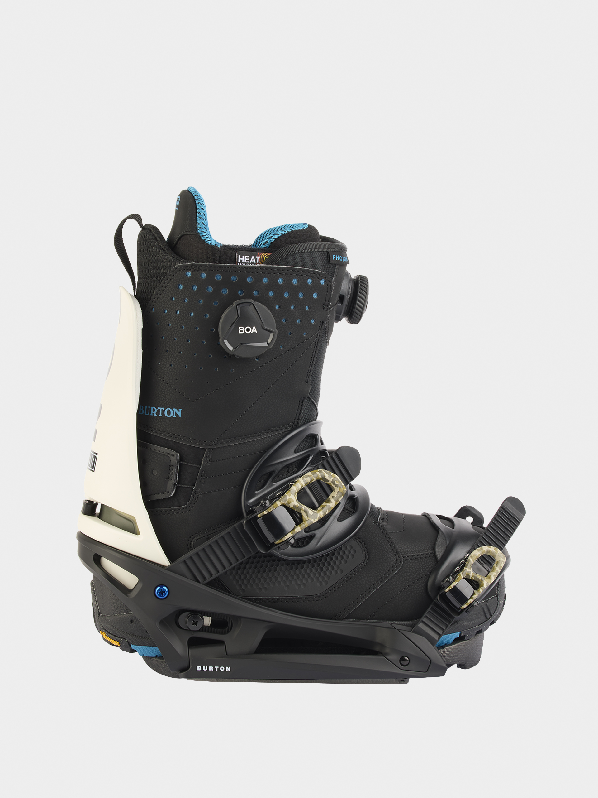 Męskie Wiązania snowboardowe Burton Cartel X Est (black/stout white/logo)