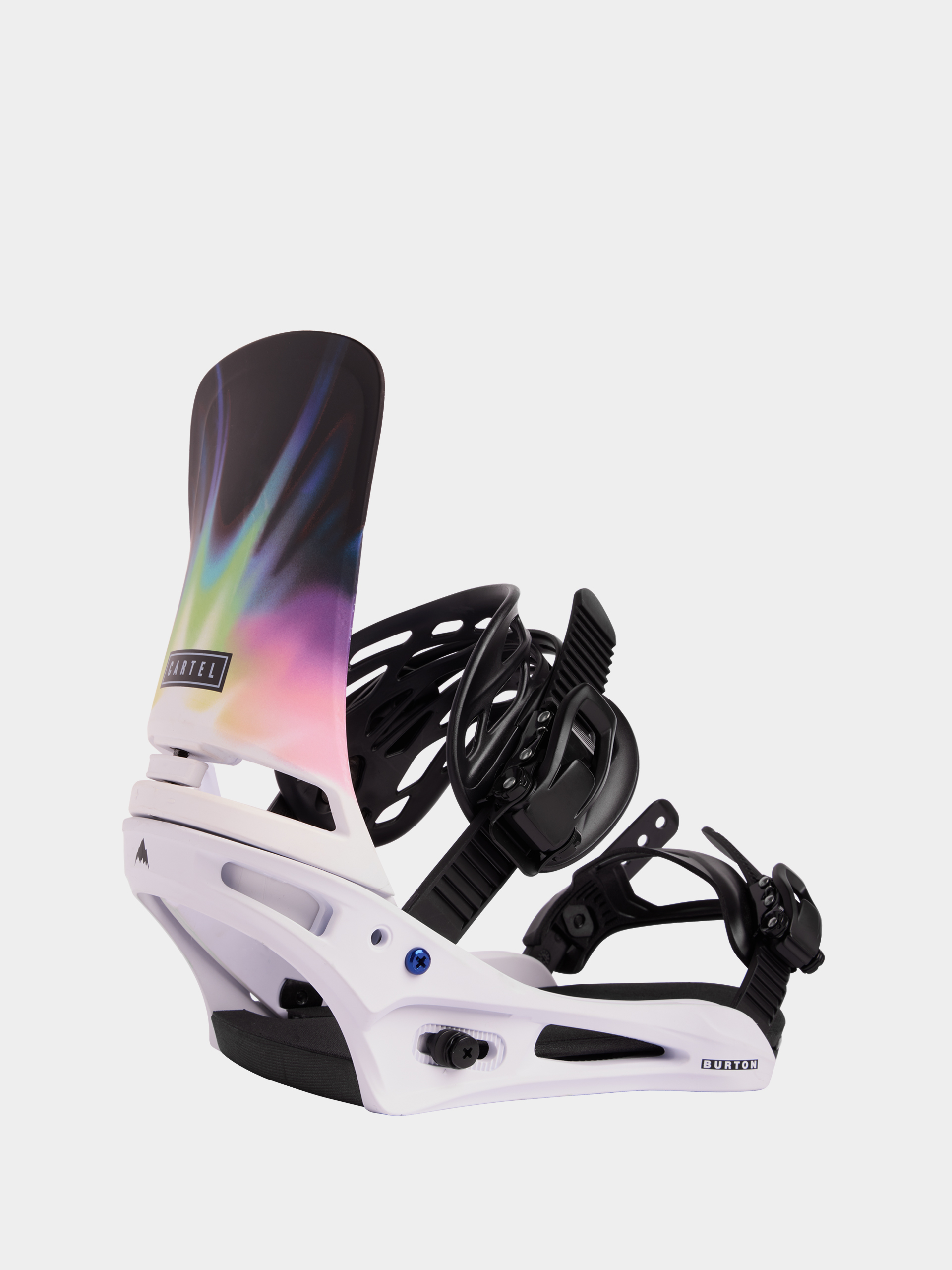 Męskie Wiązania snowboardowe Burton Cartel Reflex (white/cloud burst)