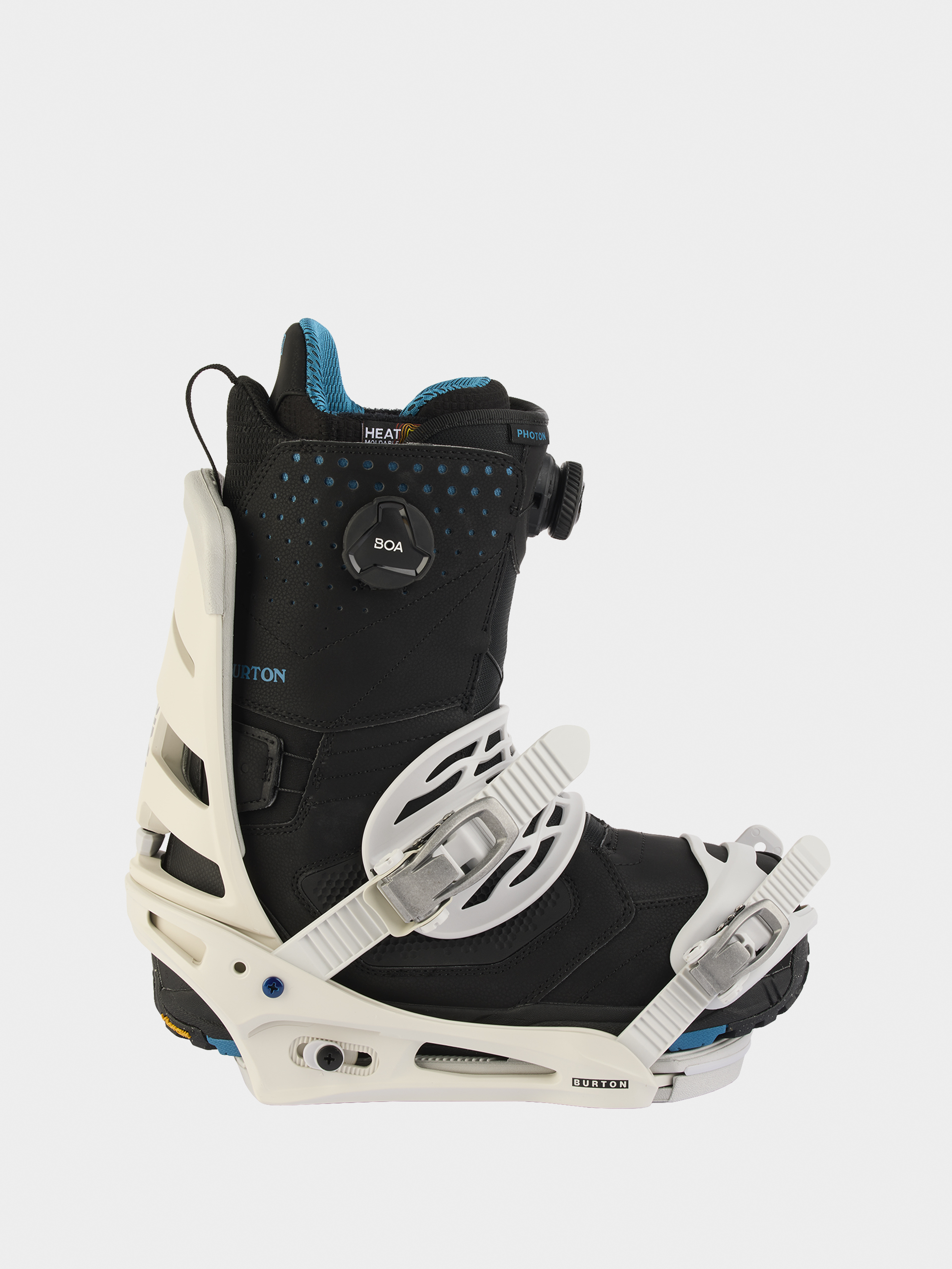 Męskie Wiązania snowboardowe Burton Mission Reflex (stout white)