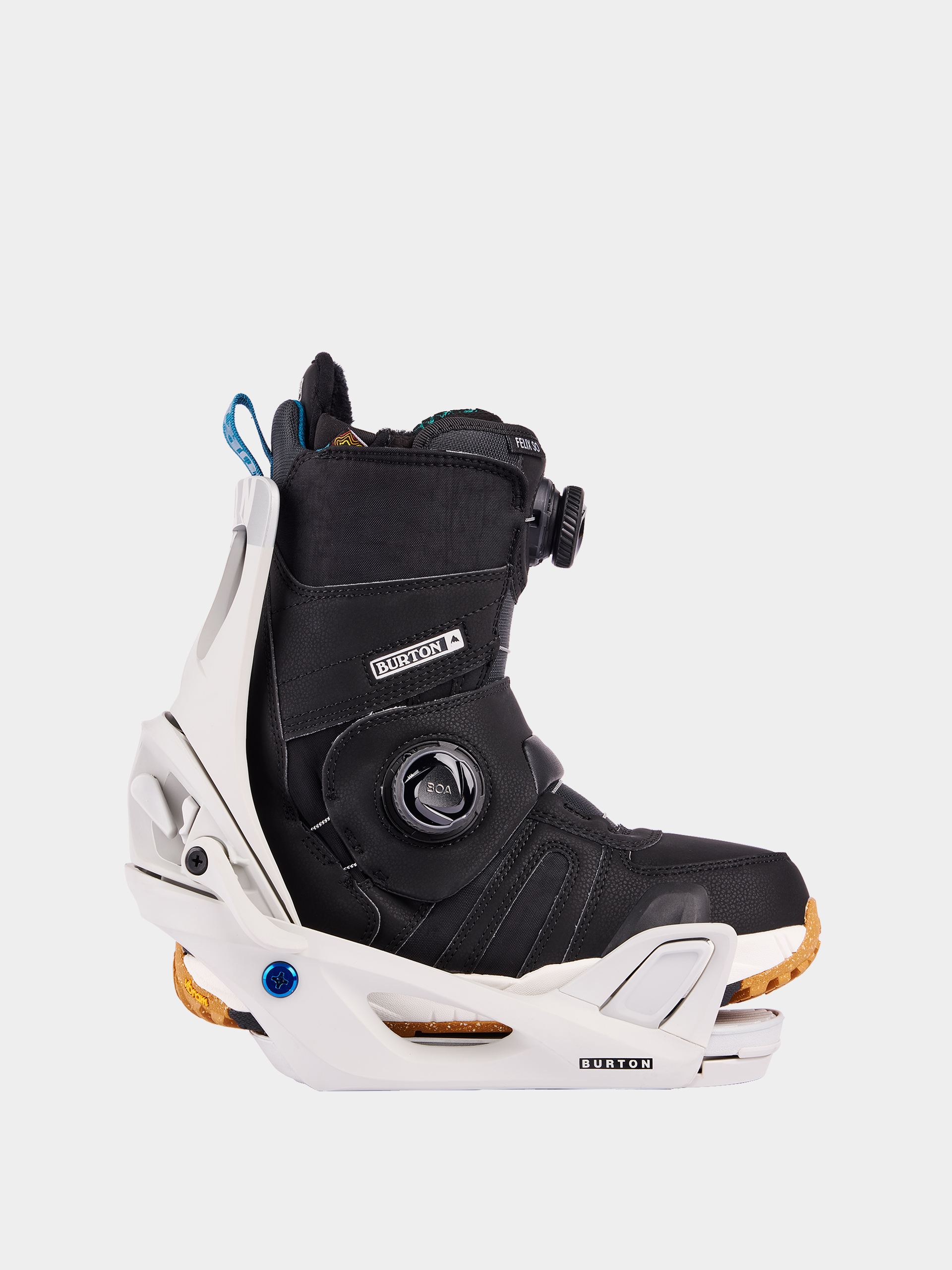 Damskie Wiązania snowboardowe Burton Step On Reflex (gray cloud)