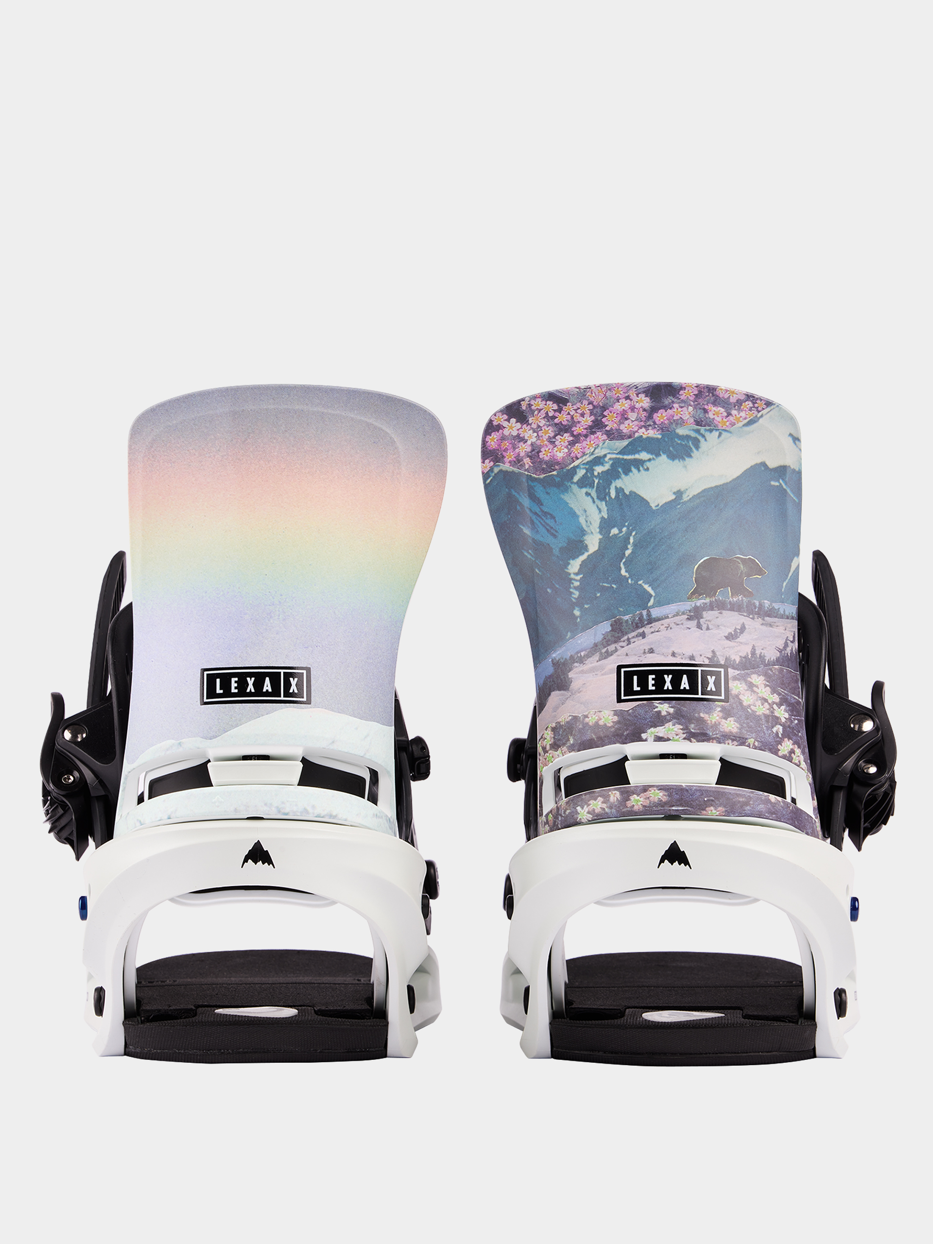 Damskie Wiązania snowboardowe Burton Lexa X Reflex (light blue/collage)